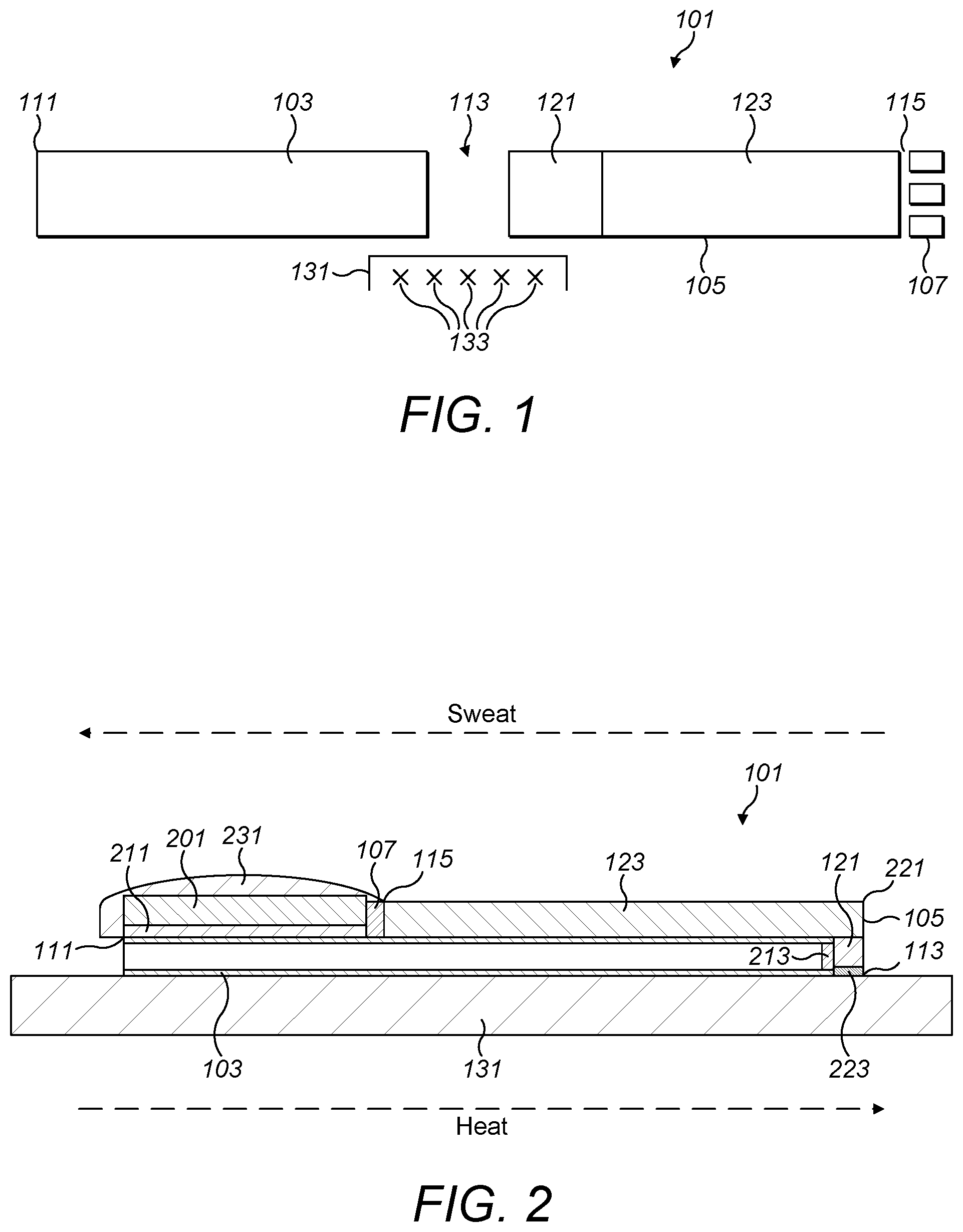 Patent US12318073 Figure 1 – Apparatus for sensing biometric parameters
