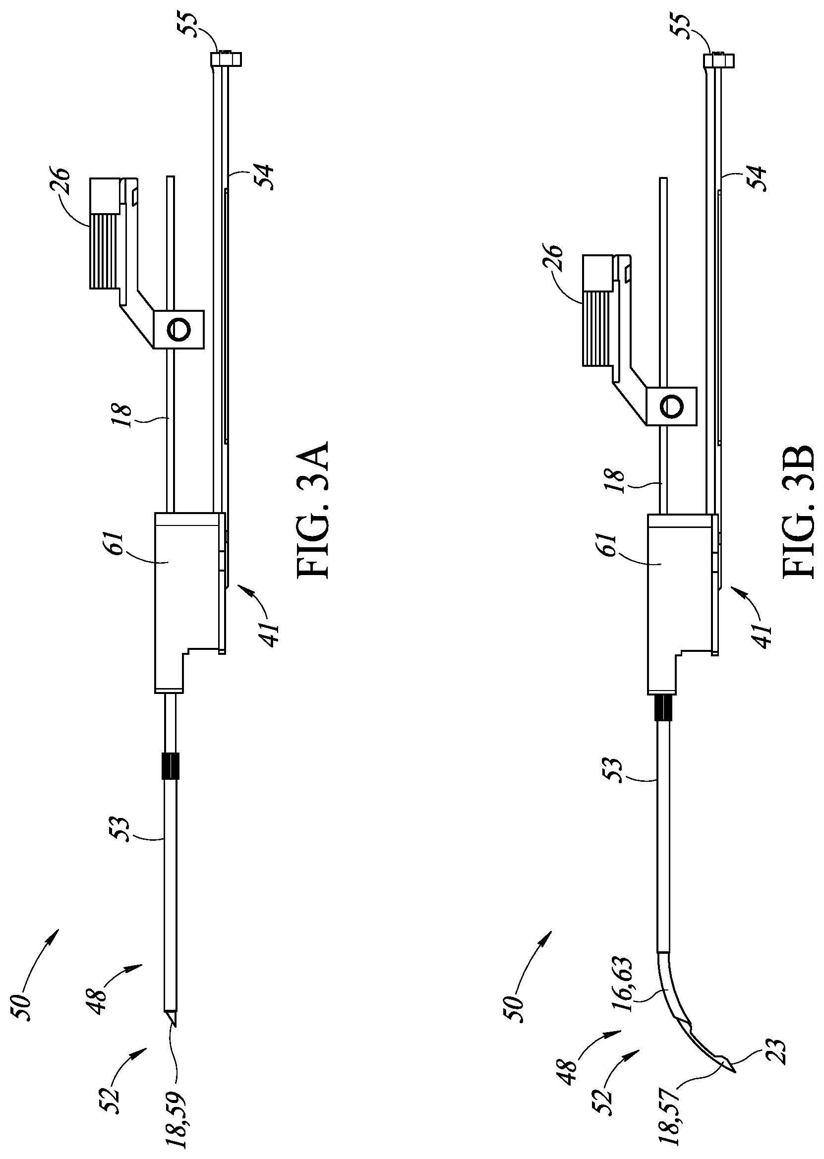 Patent US12318076 Figure 3 – Curved needle core biopsy system