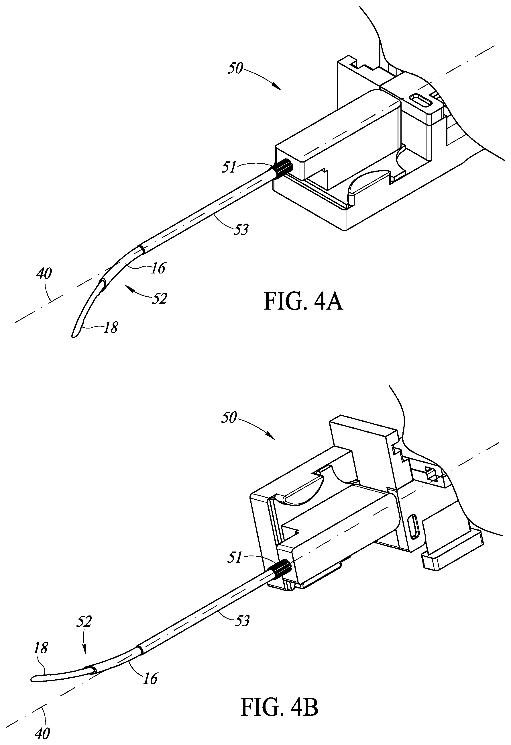 Patent US12318076 Figure 7 – Curved needle core biopsy system
