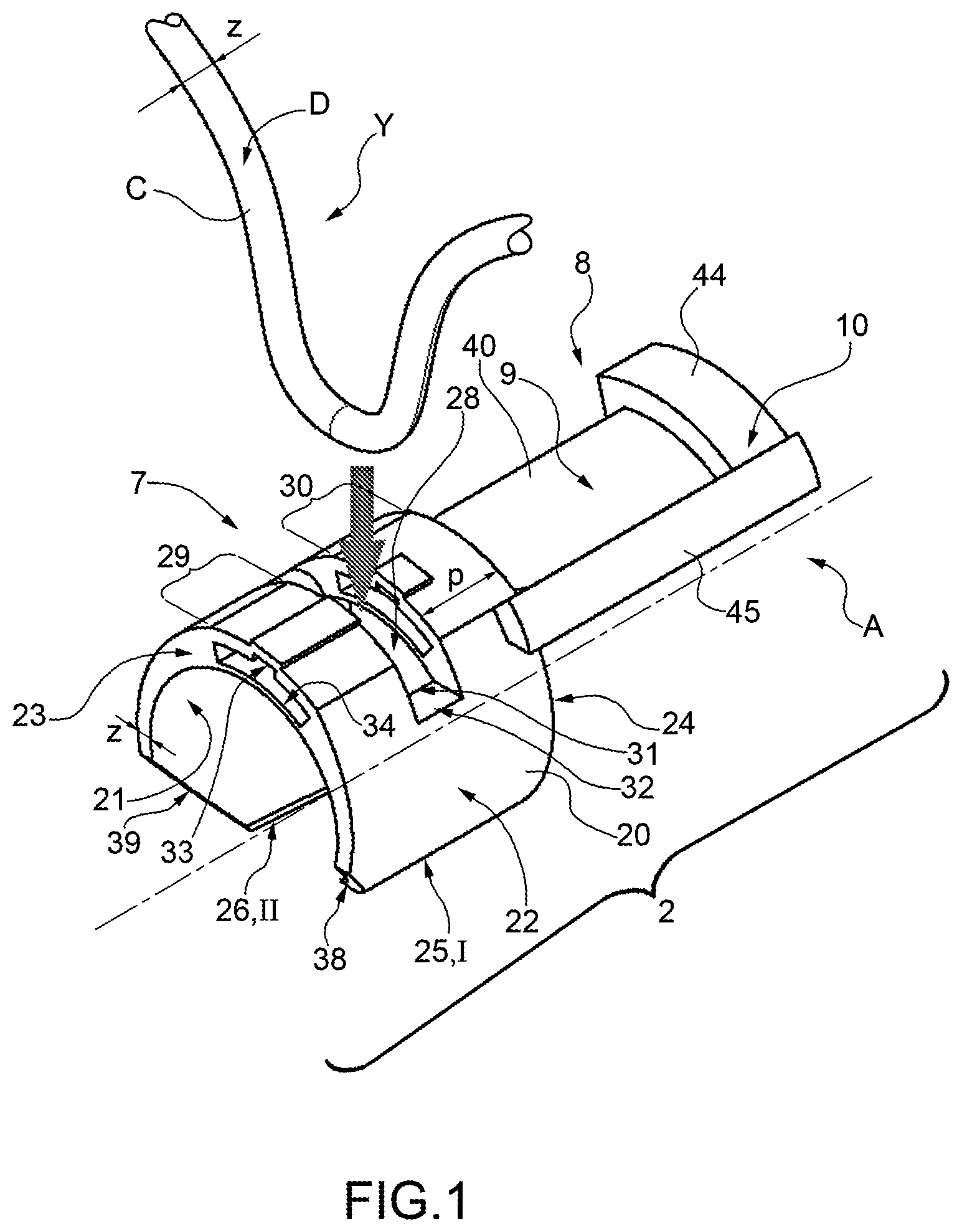 Patent US12318078 Figure 1 – Manual operation unit, and manual operation group for a medical device