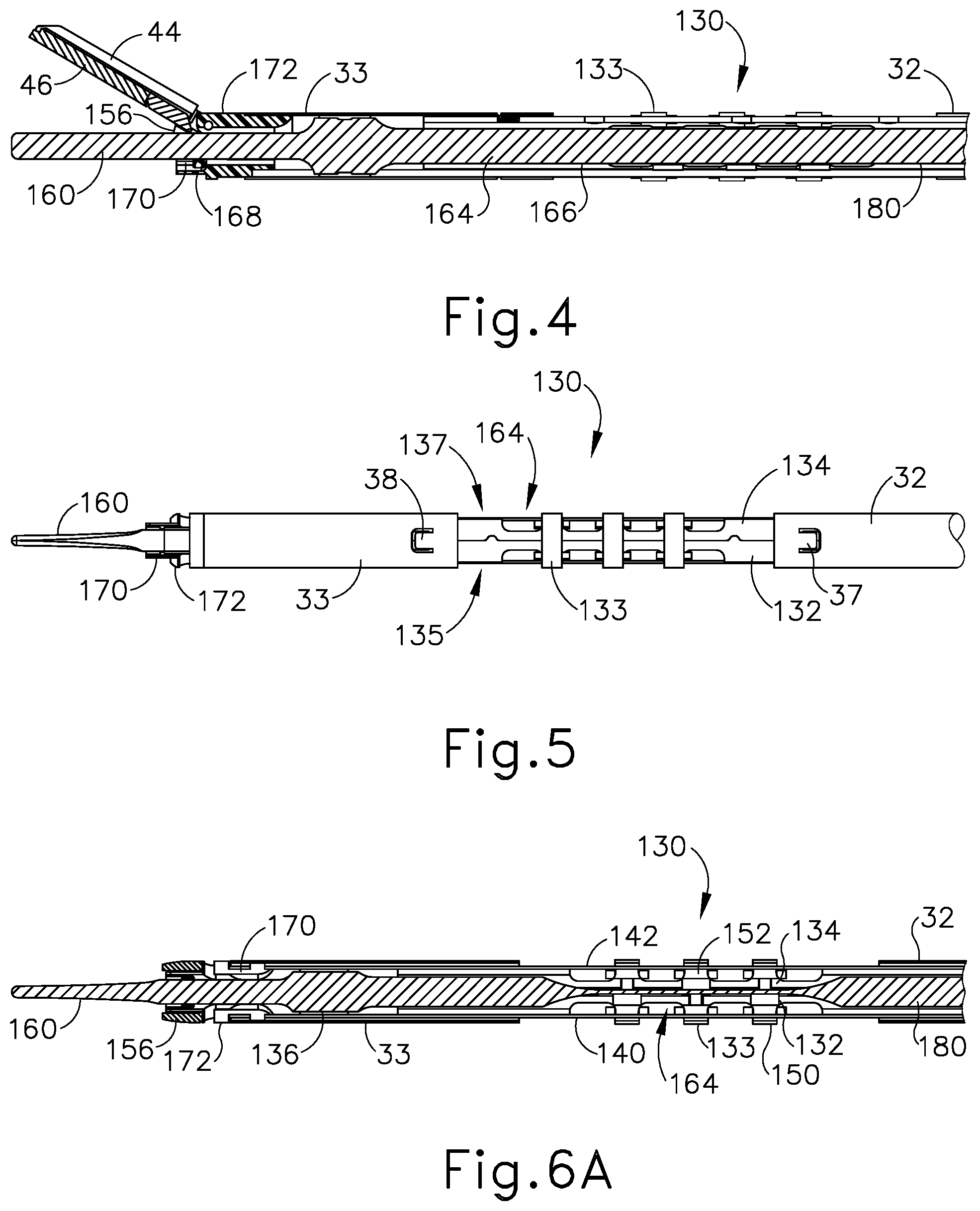 Patent US12318079 Figure 4 – Surgical instrument with locking articulation drive wheel
