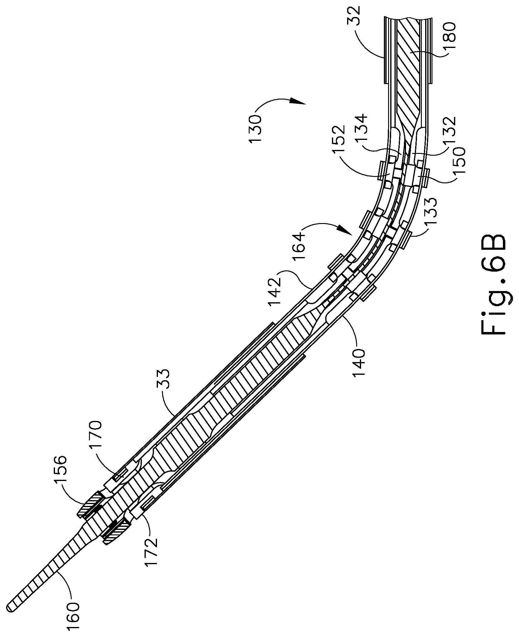 Patent US12318079 Figure 5 – Surgical instrument with locking articulation drive wheel