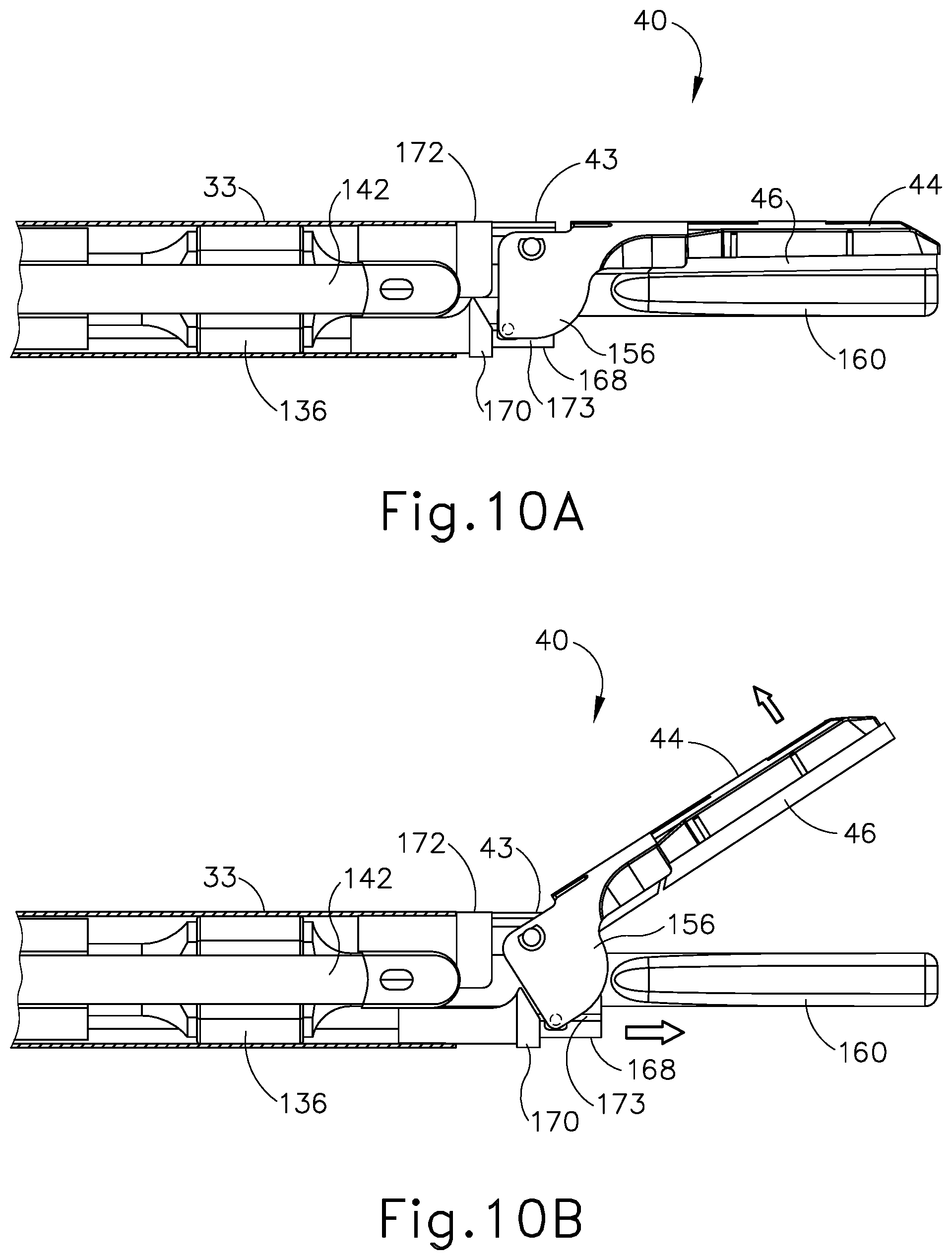 Patent US12318079 Figure 8 – Surgical instrument with locking articulation drive wheel
