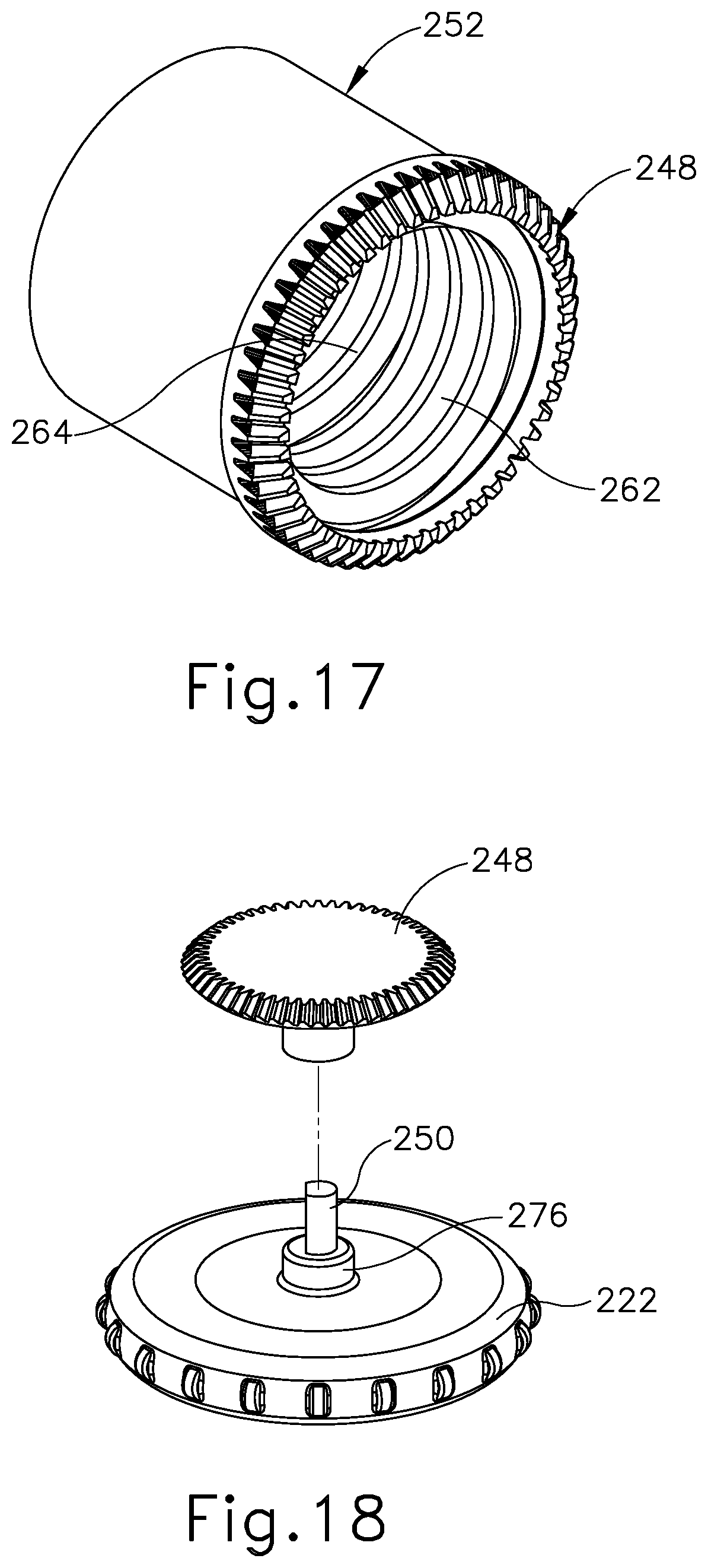Patent US12318079 Figure 14 – Surgical instrument with locking articulation drive wheel