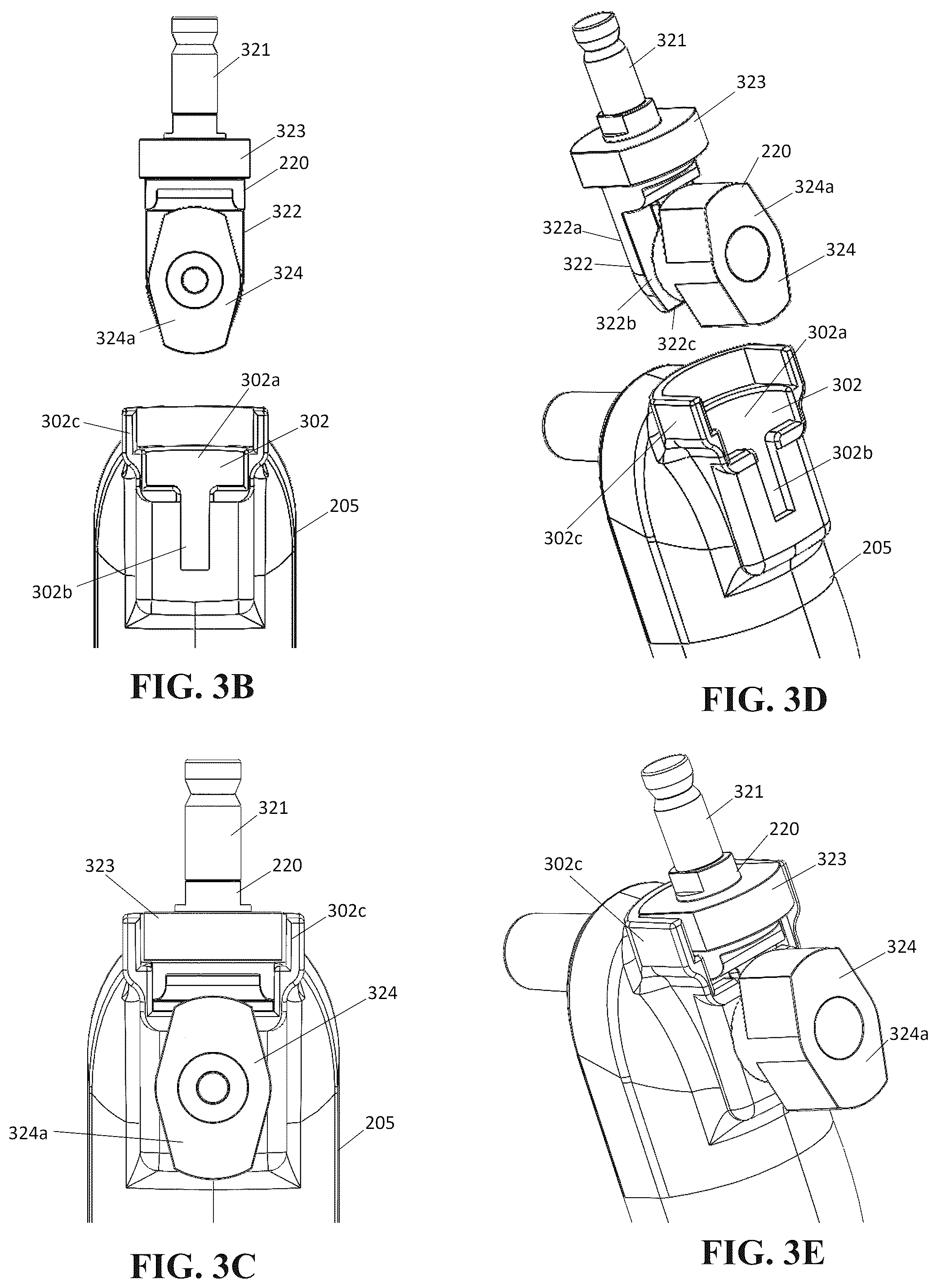 Patent US12318080 Figure 5 – Illuminated surgical retractor capable of hand-held operation and of being mounted to a fixed frame