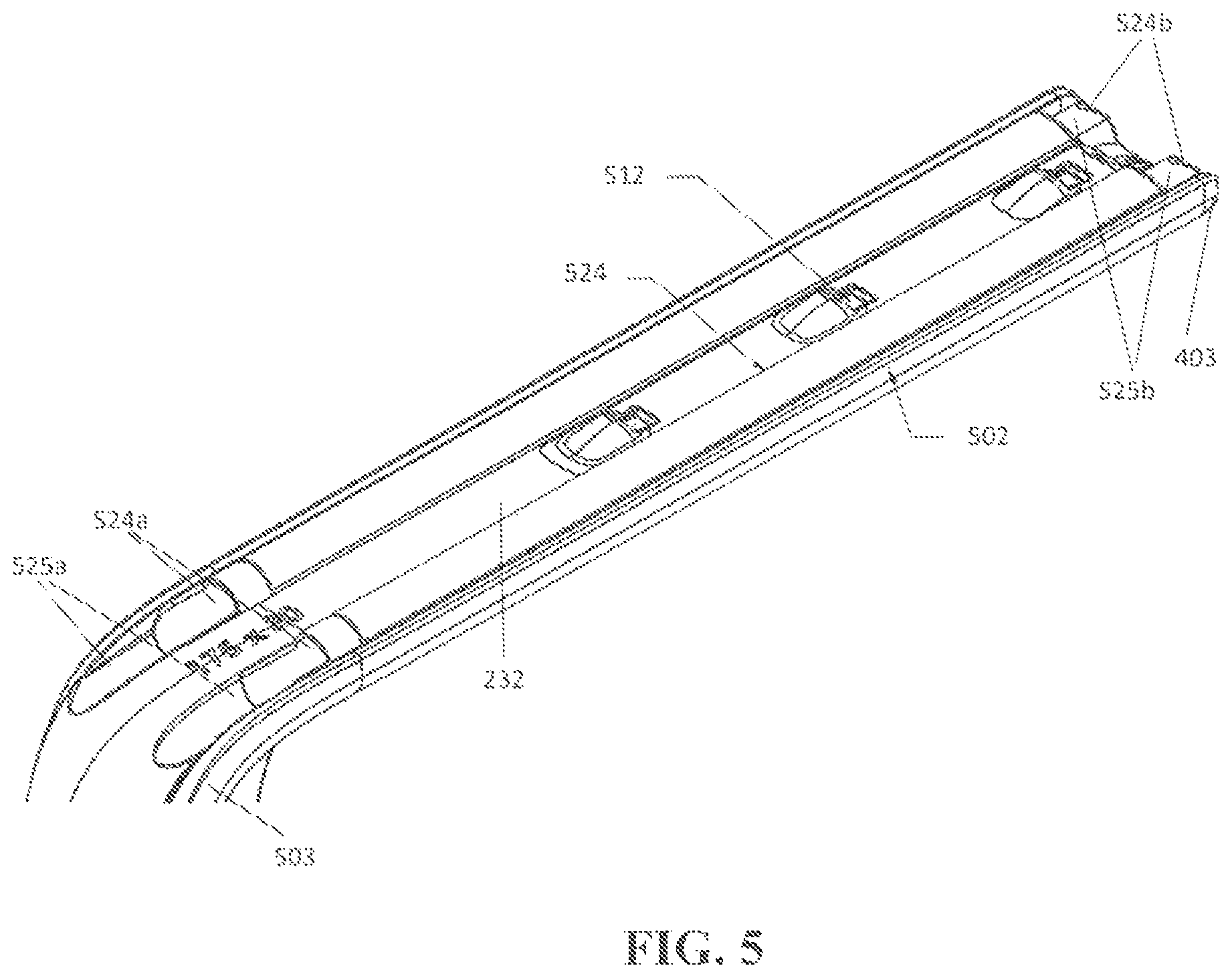 Patent US12318080 Figure 9 – Illuminated surgical retractor capable of hand-held operation and of being mounted to a fixed frame