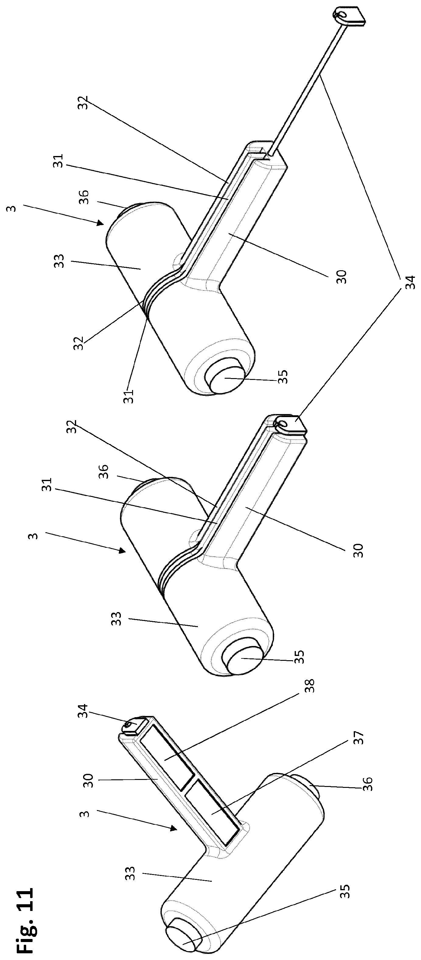Patent US12318083 Figure 13 – Single strand self-locking suspension device for medical use