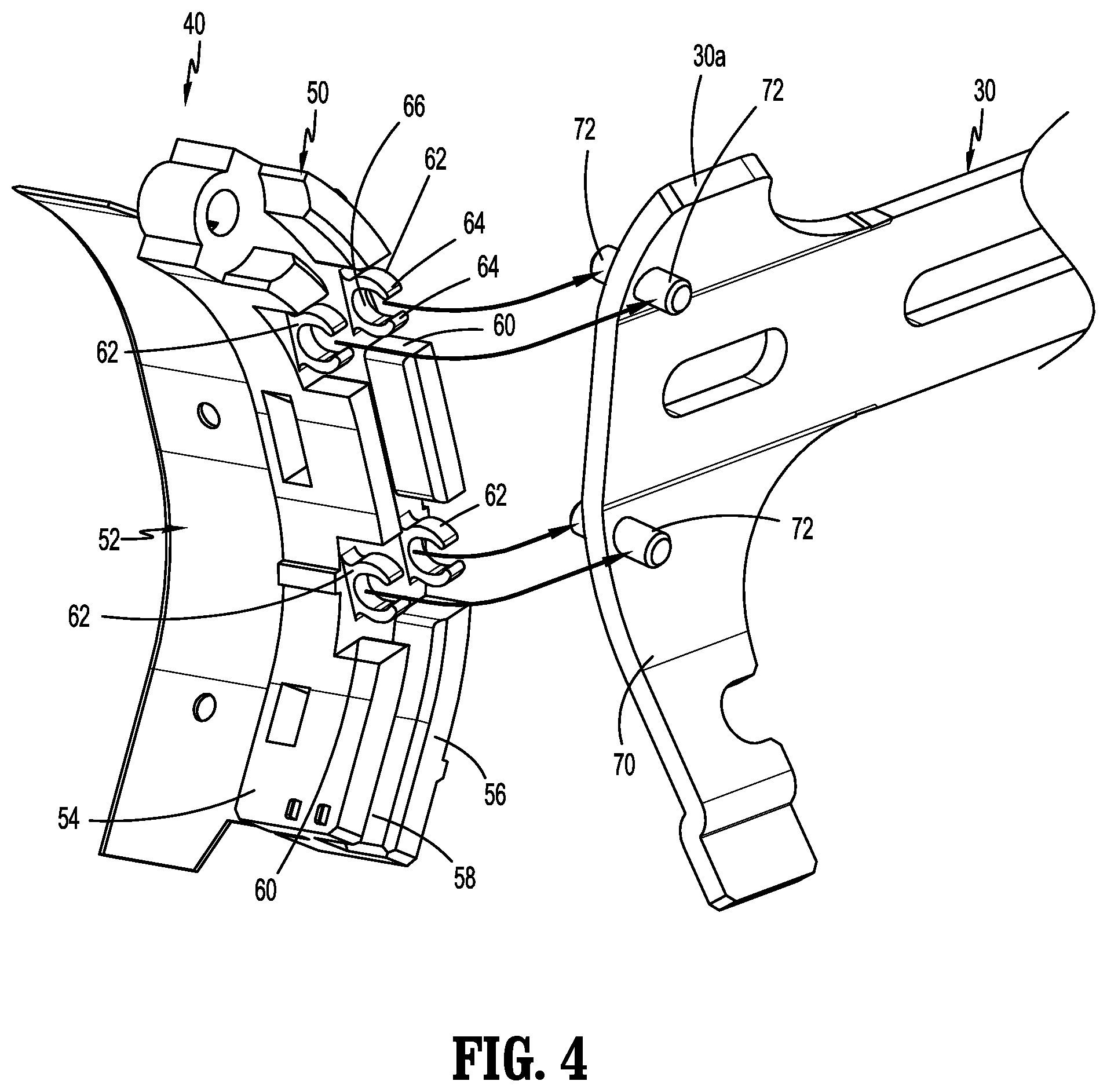 Patent US12318088 Figure 3 – Surgical stapling device with reloadable cartridge