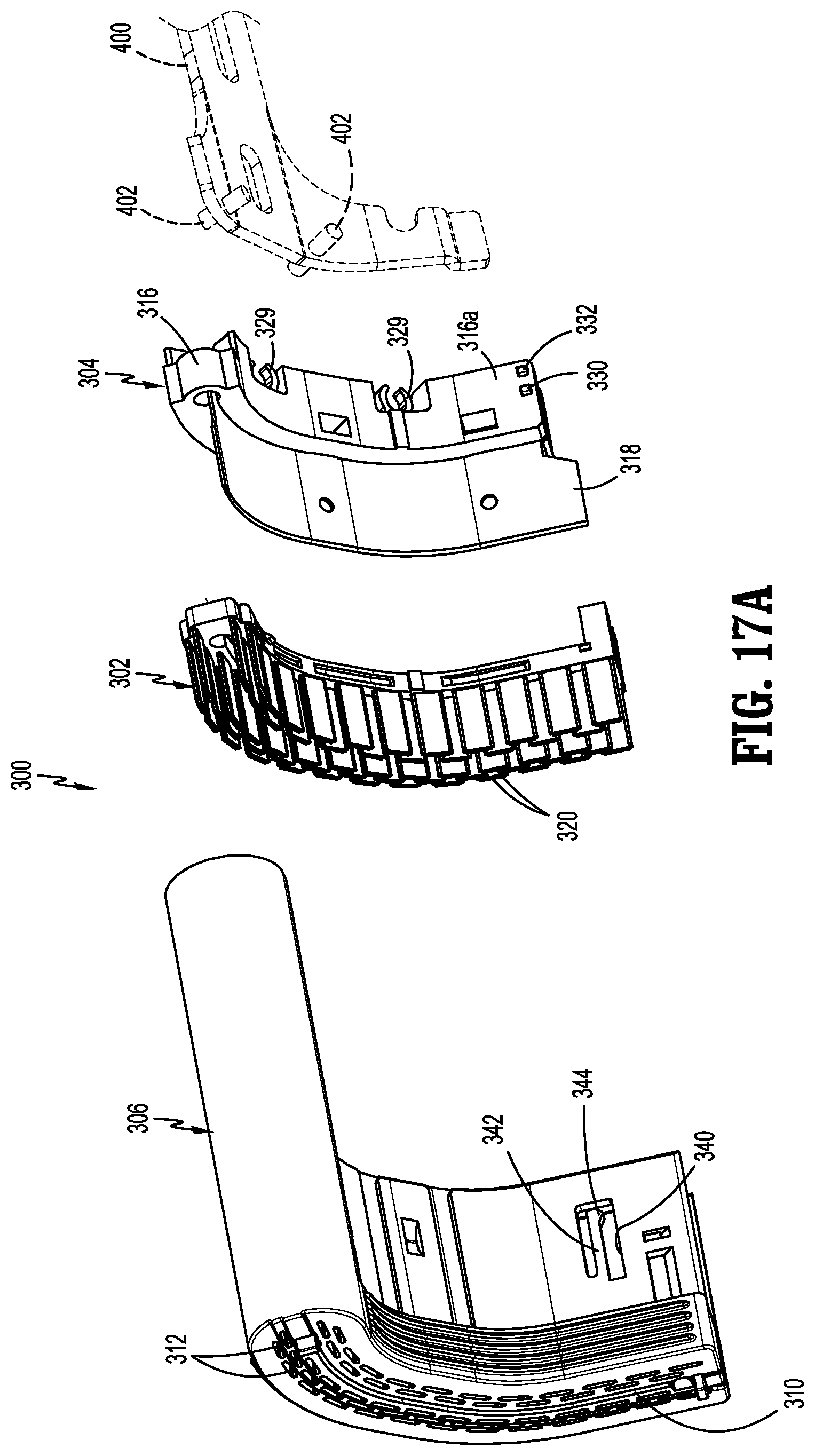 Patent US12318088 Figure 12 – Surgical stapling device with reloadable cartridge