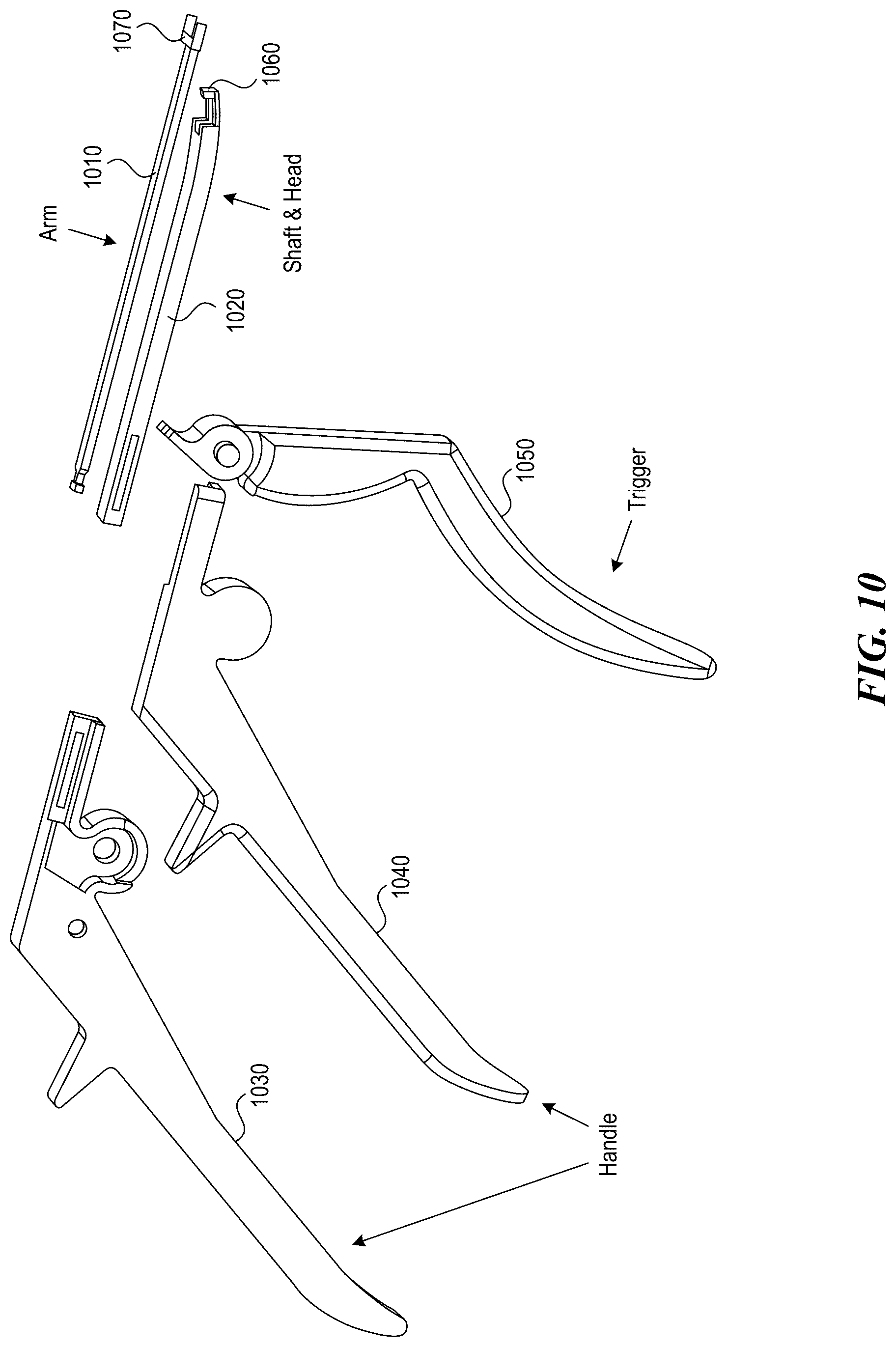 Patent US12318089 Figure 10 – Endoscopic stapler and staple remover