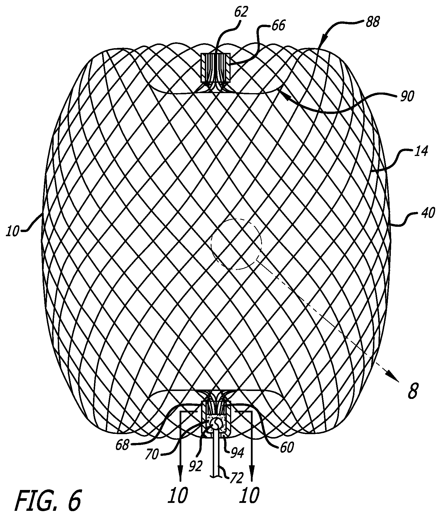 Patent US12318091 Figure 5 – Filamentary devices for treatment of vascular defects