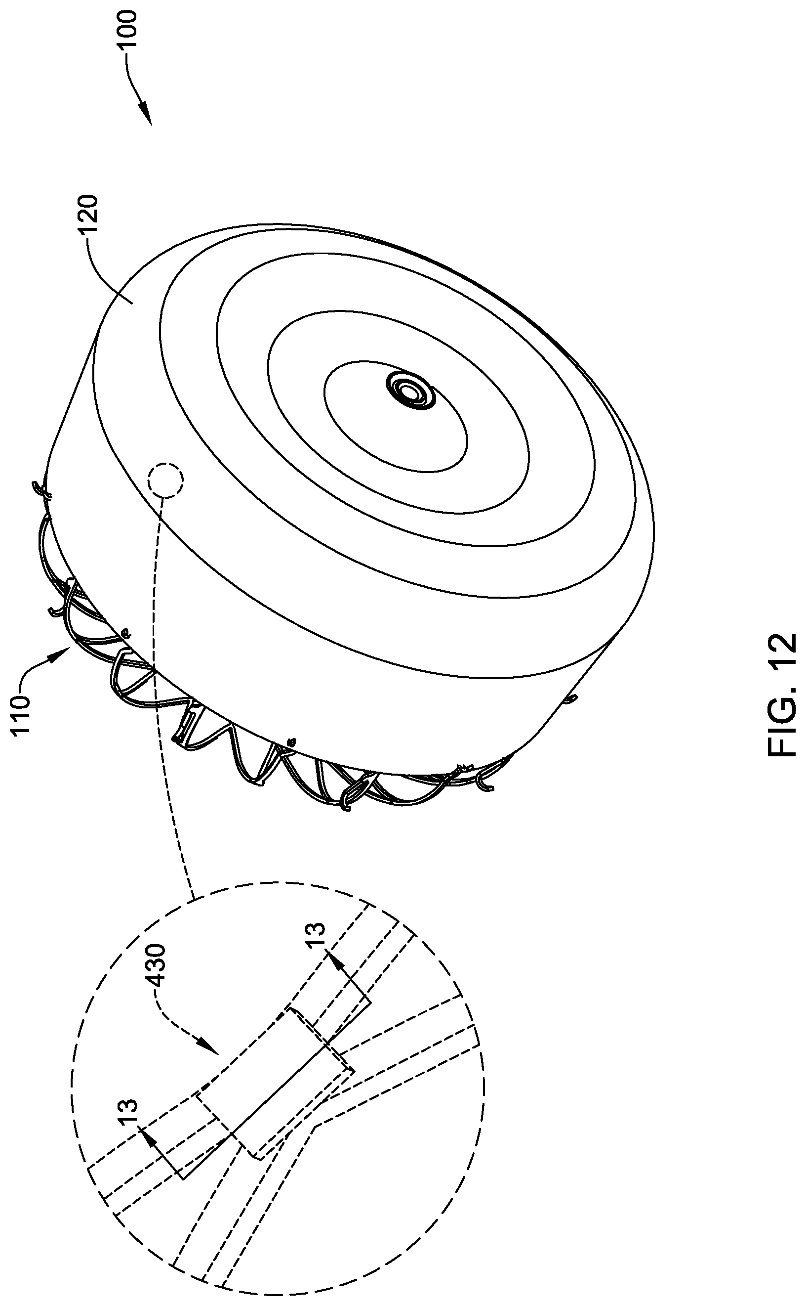 Patent US12318092 Figure 12 – Left atrial appendage implant