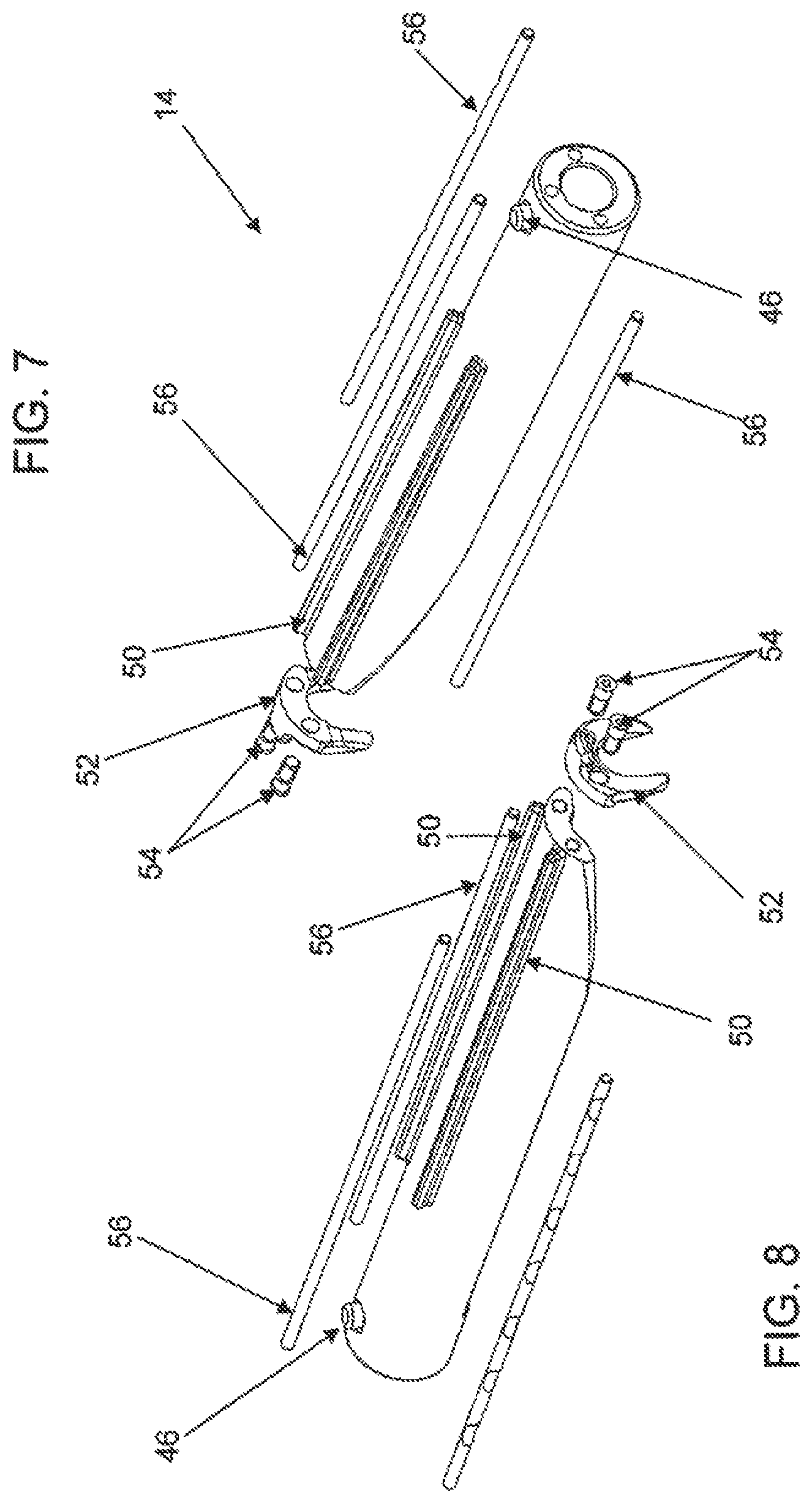 Patent US12318096 Figure 6 – Screw guide and tissue retractor instrument