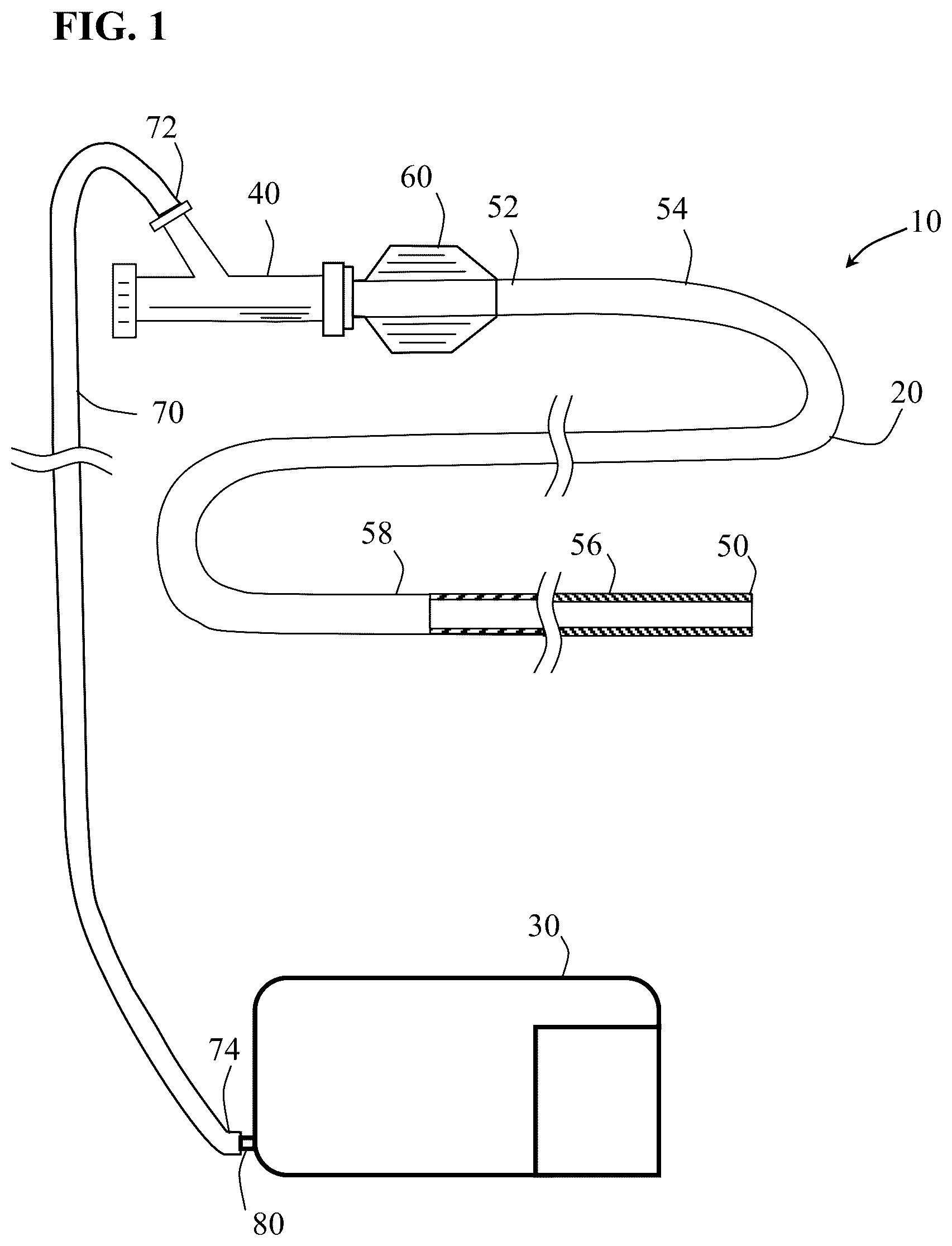 Patent US12318098 Figure 1 – Aspiration systems, devices and methods for treating ischemic stroke