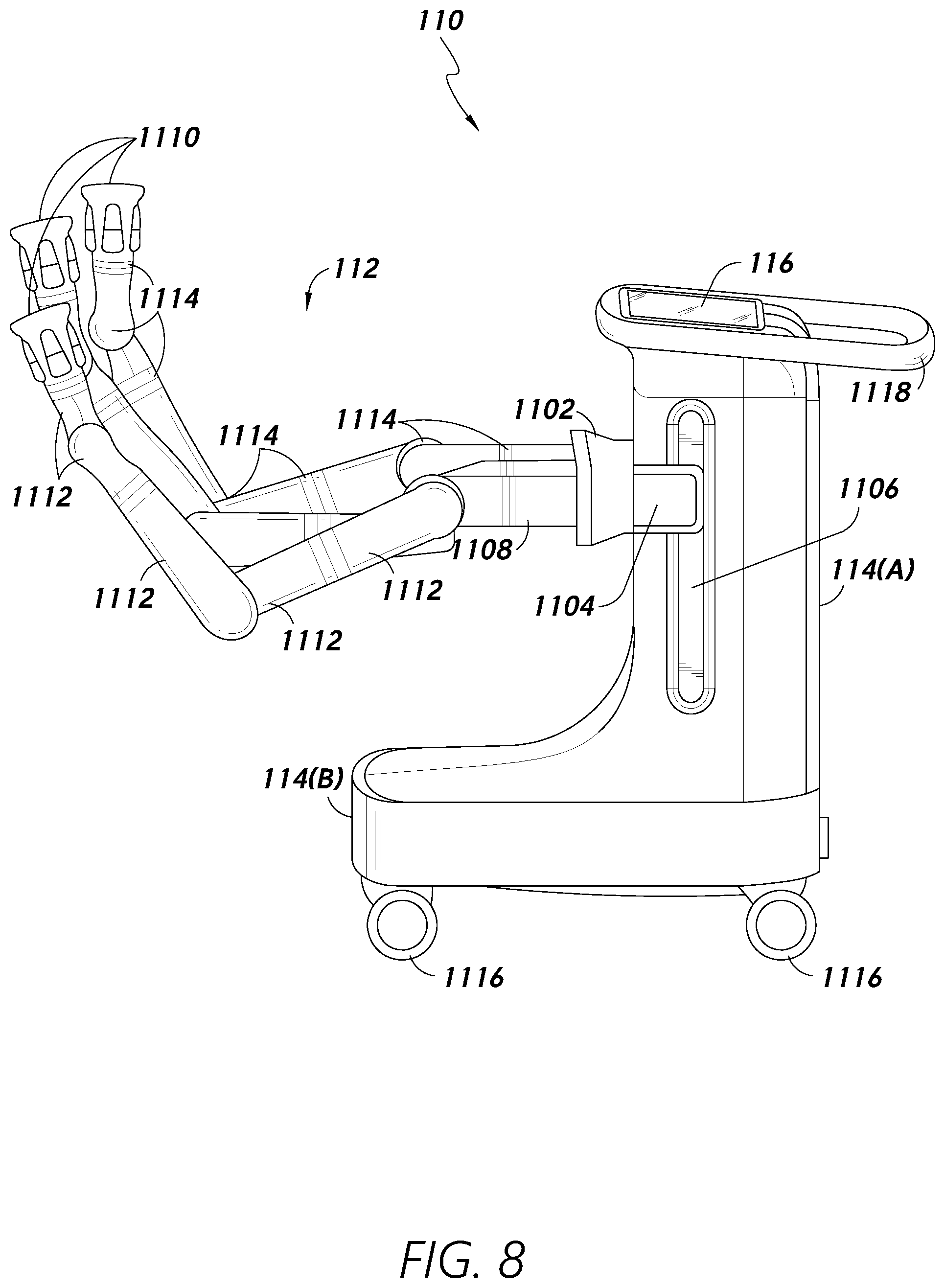 Patent US12318102 Figure 10 – Advanced basket drive mode