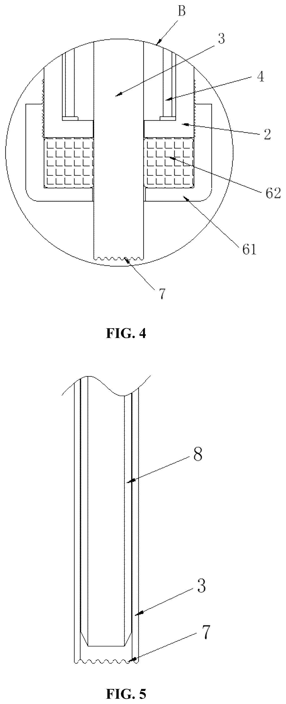 Patent US12318104 Figure 4 – Efficient bacteriostatic minimally invasive collection devices for great saphenous vein