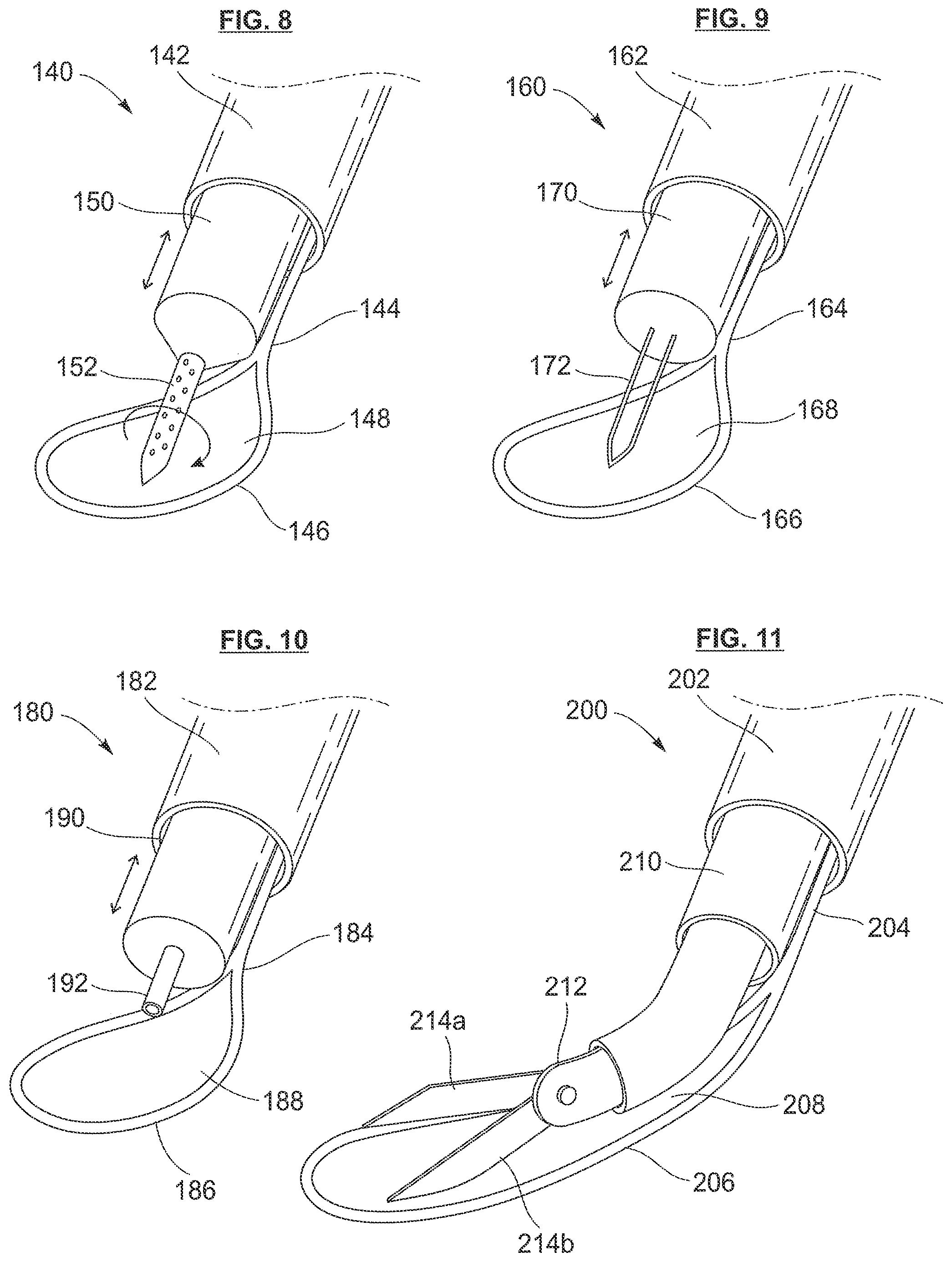 Patent US12318105 Figure 8 – Biscuspid valve dissection device