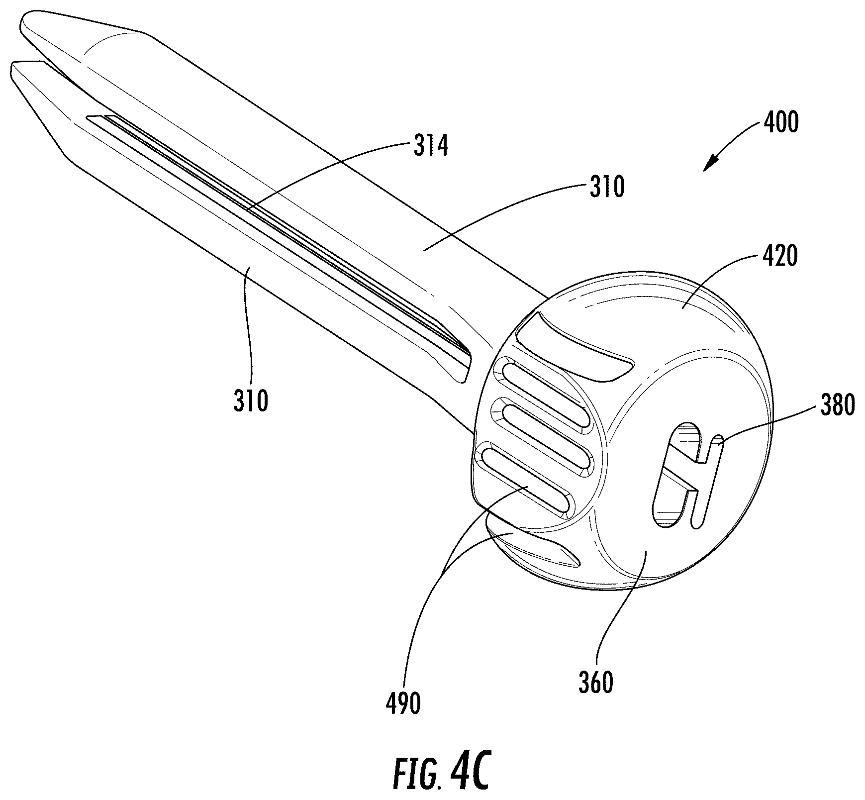 Patent US12318106 Figure 6 – Method for using a surgical device to transect a transverse carpal ligament
