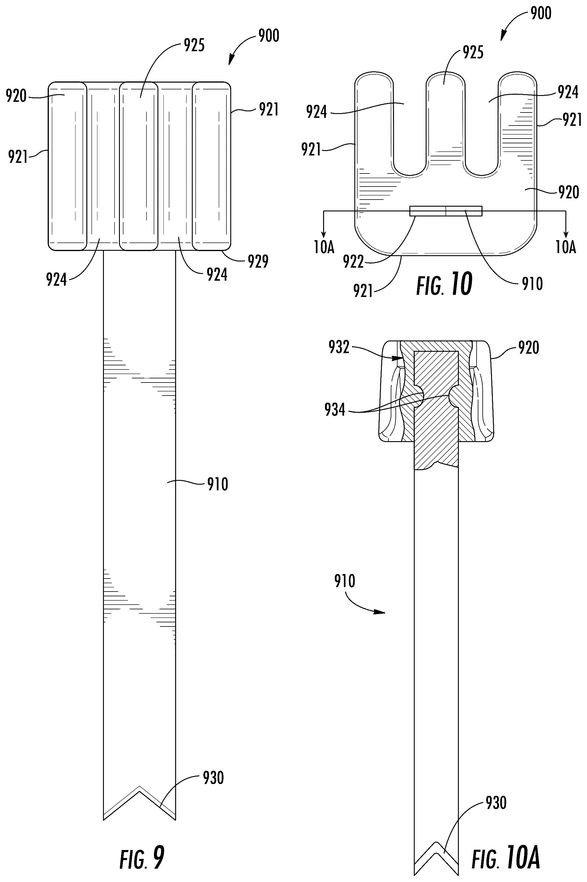 Patent US12318106 Figure 10 – Method for using a surgical device to transect a transverse carpal ligament