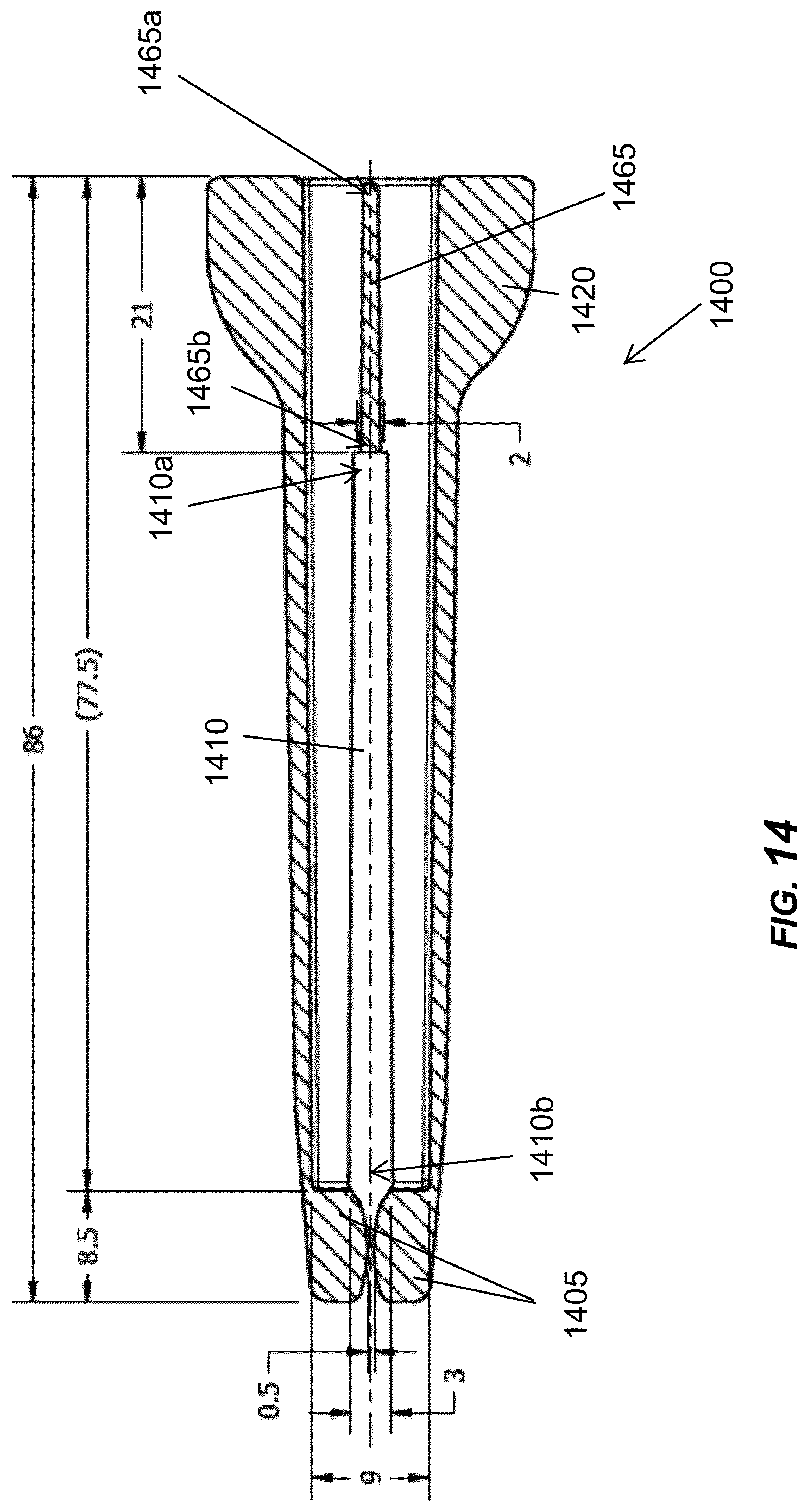 Patent US12318106 Figure 14 – Method for using a surgical device to transect a transverse carpal ligament