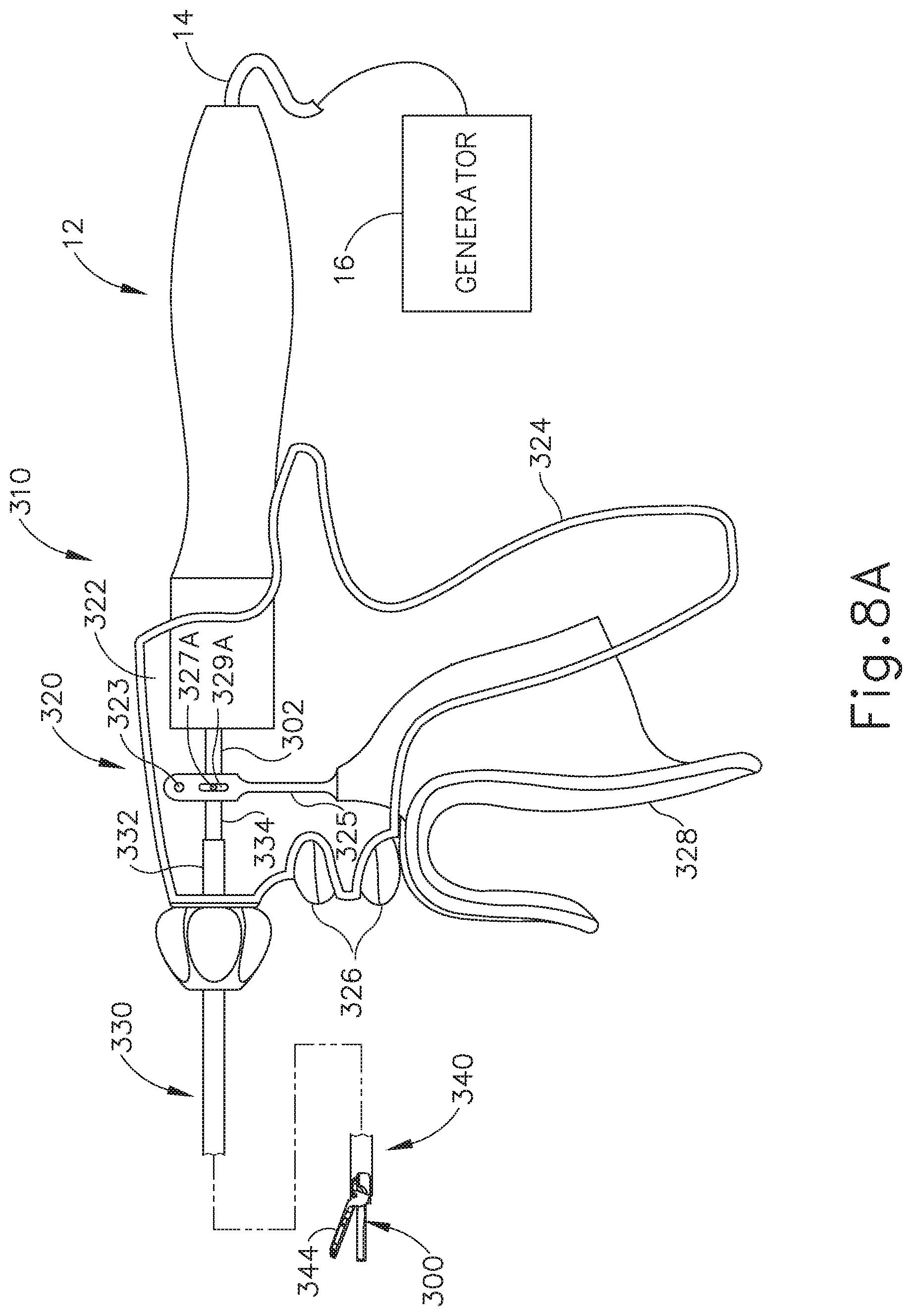 Patent US12318107 Figure 10 – Handpiece and blade configurations for ultrasonic surgical instrument