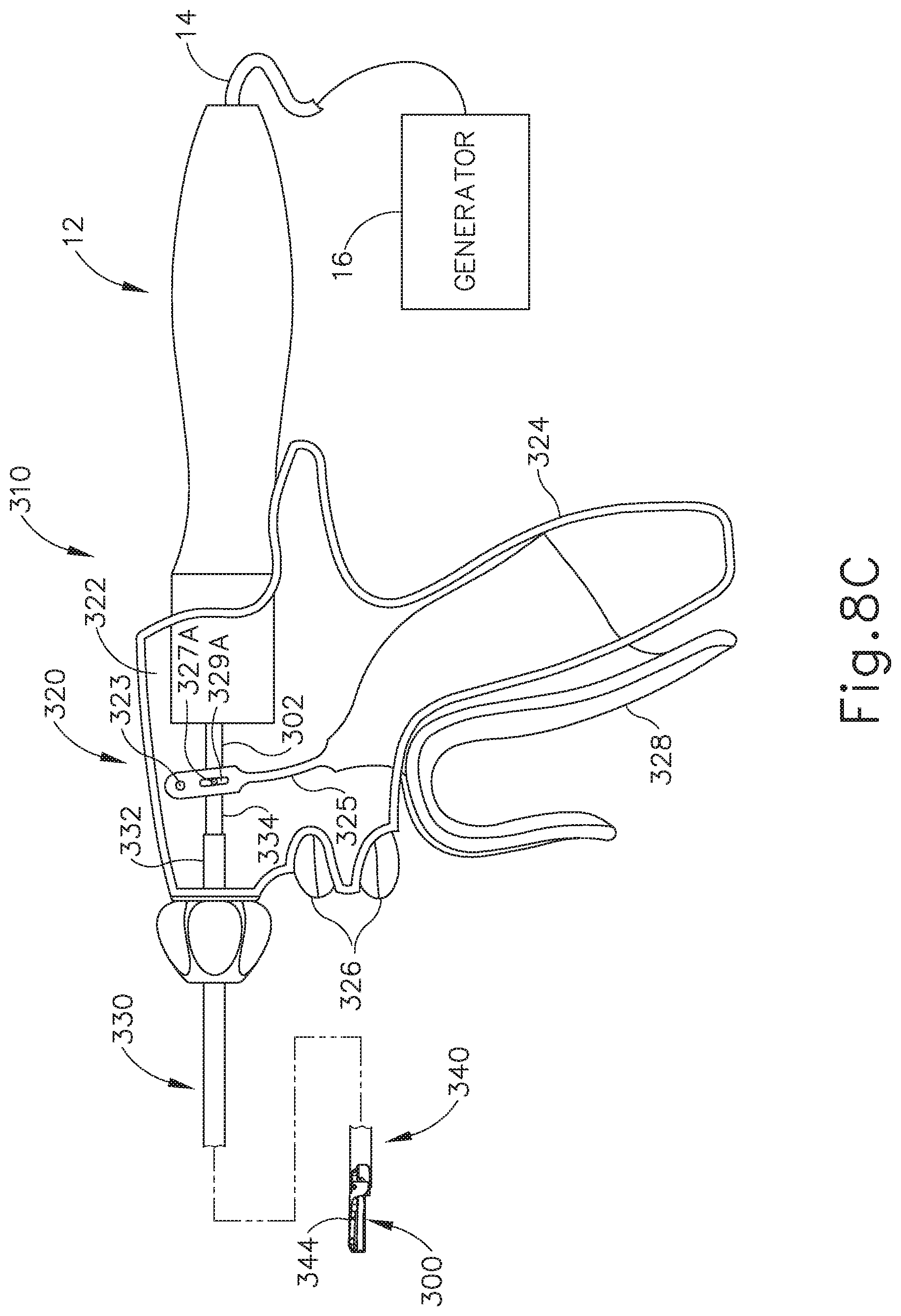 Patent US12318107 Figure 12 – Handpiece and blade configurations for ultrasonic surgical instrument