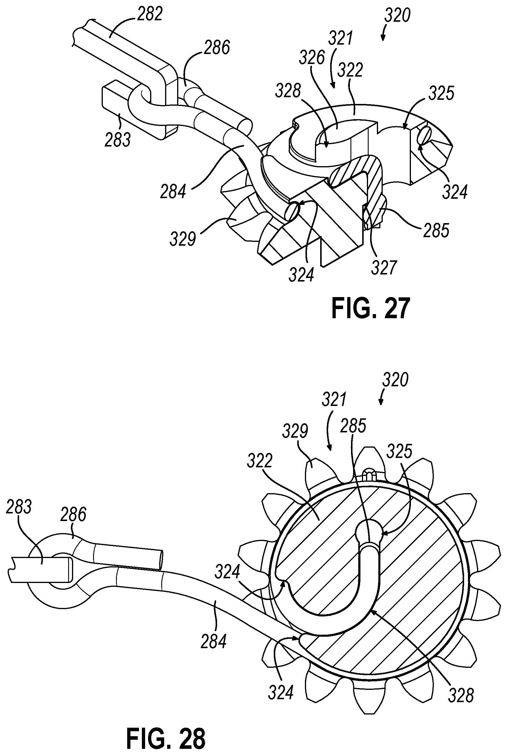 Patent US12318108 Figure 20 – Ultrasonic surgical instrument with a clamp arm clocking assembly