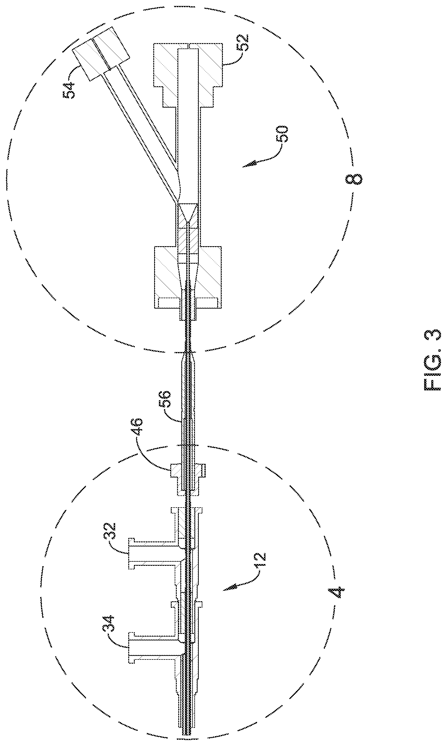 Patent US12318111 Figure 3 – Infusion lubricated atherectomy catheter