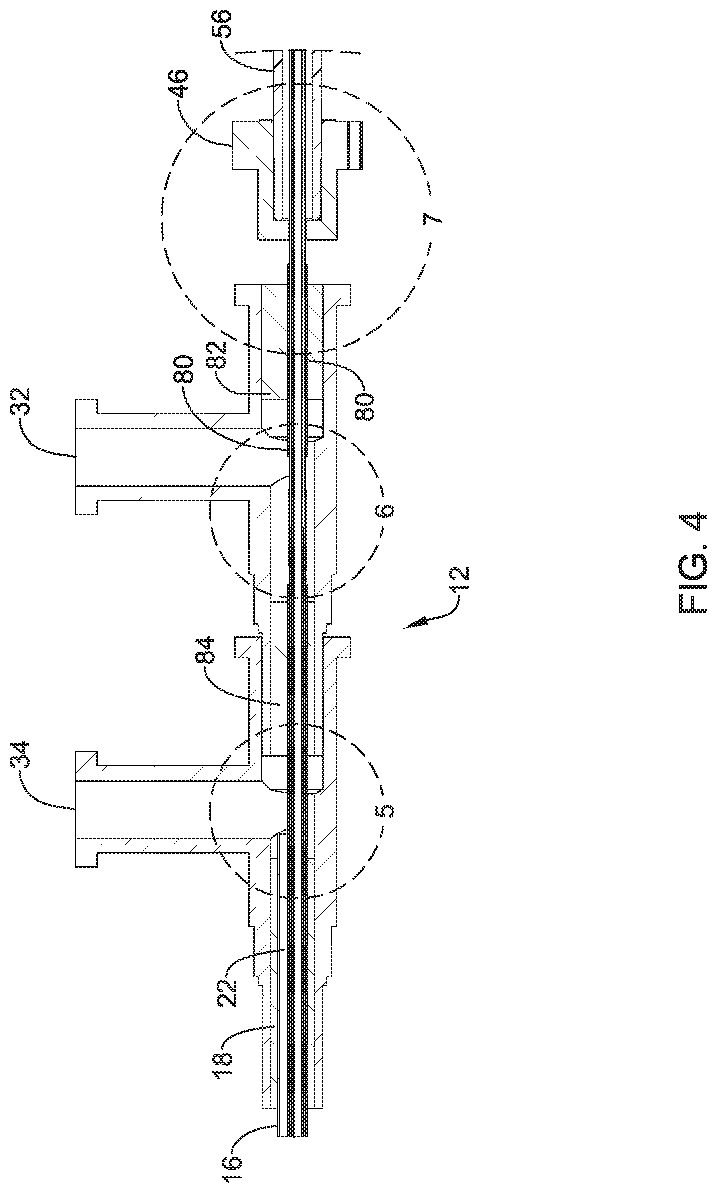 Patent US12318111 Figure 4 – Infusion lubricated atherectomy catheter