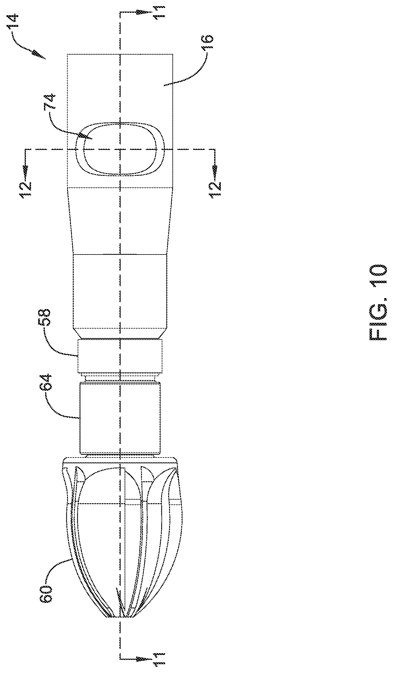 Patent US12318111 Figure 10 – Infusion lubricated atherectomy catheter
