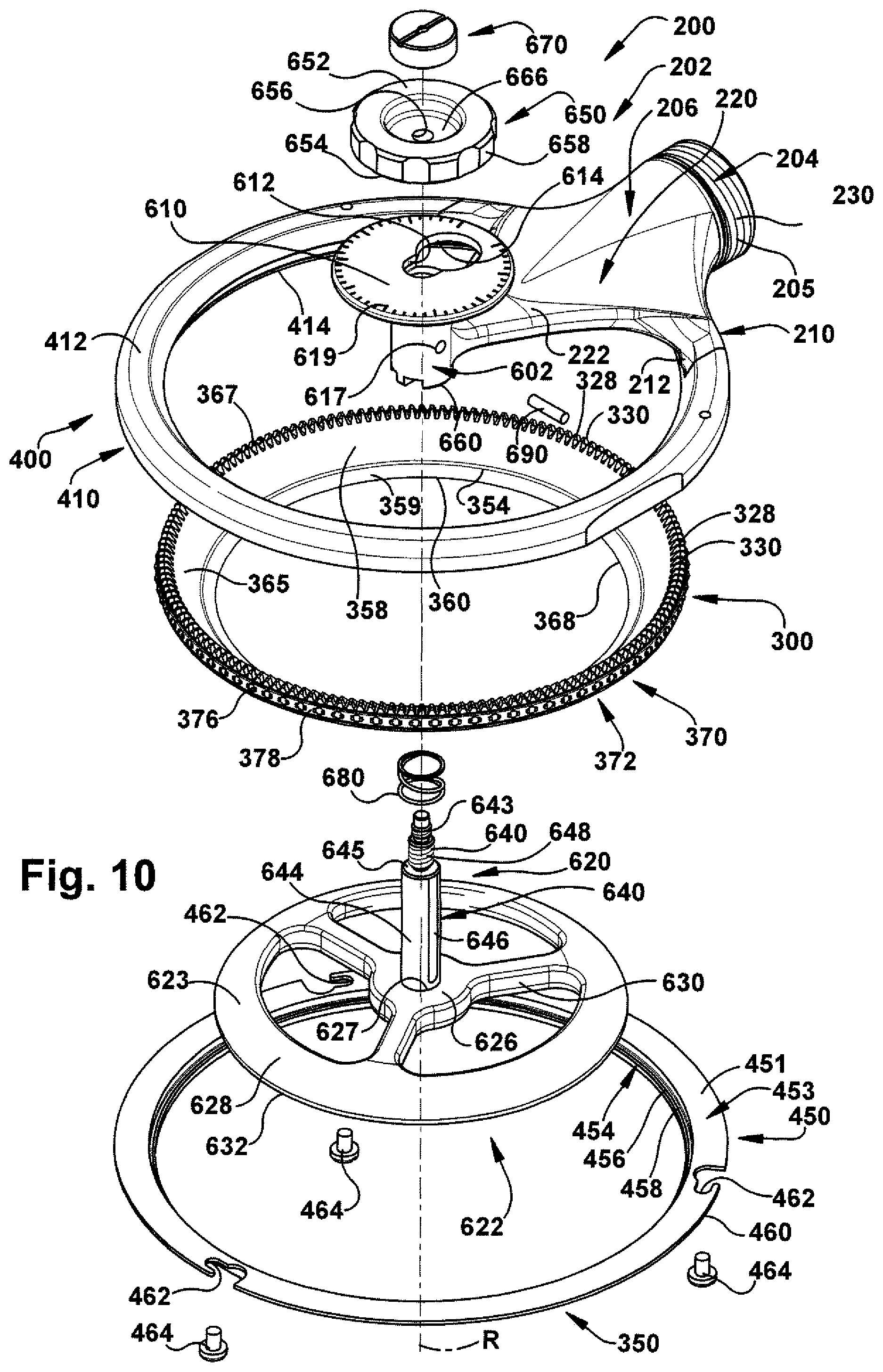Patent US12318113 Figure 8 – Power operated dermatome with shielded rotary knife blade