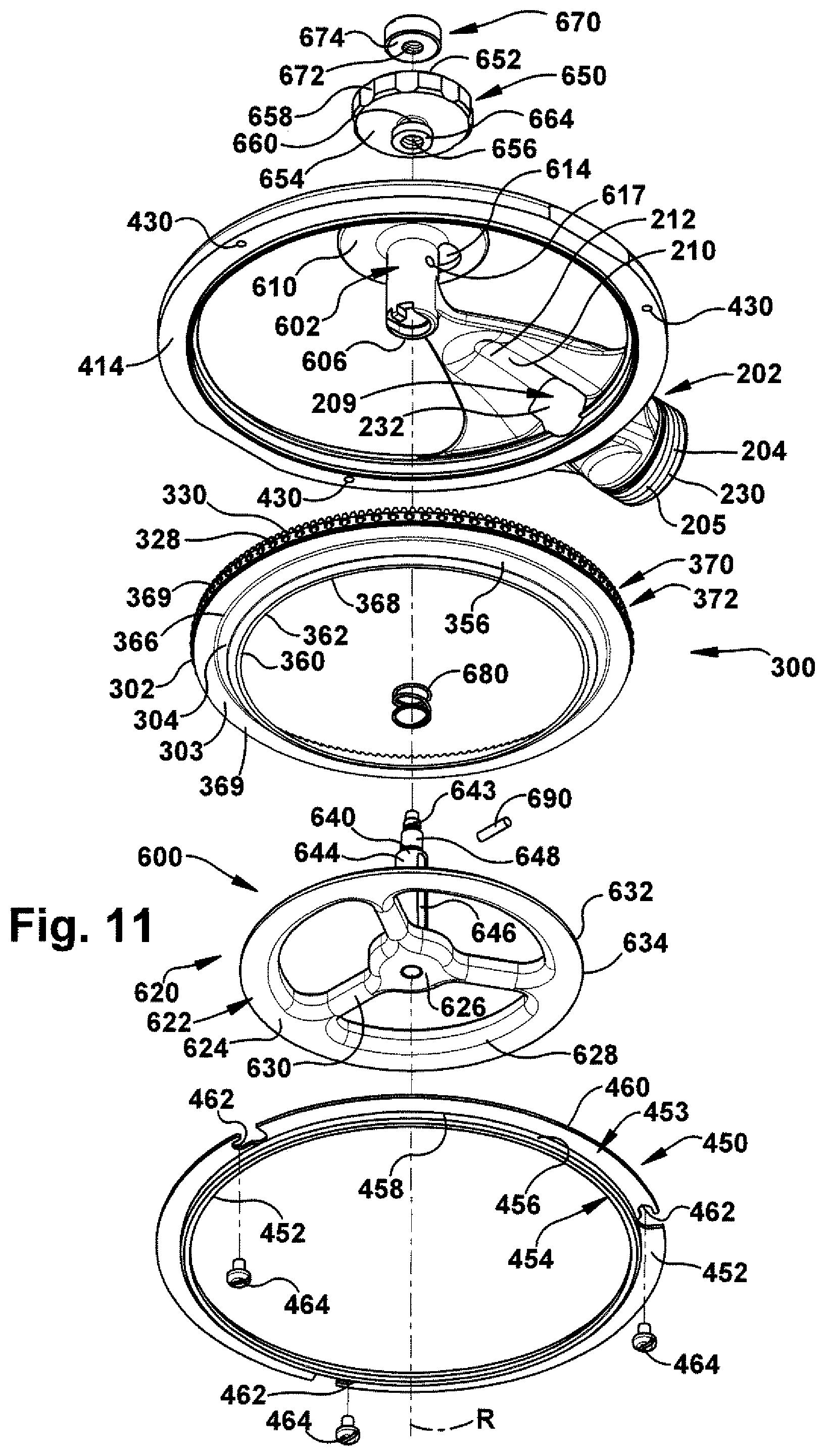 Patent US12318113 Figure 9 – Power operated dermatome with shielded rotary knife blade