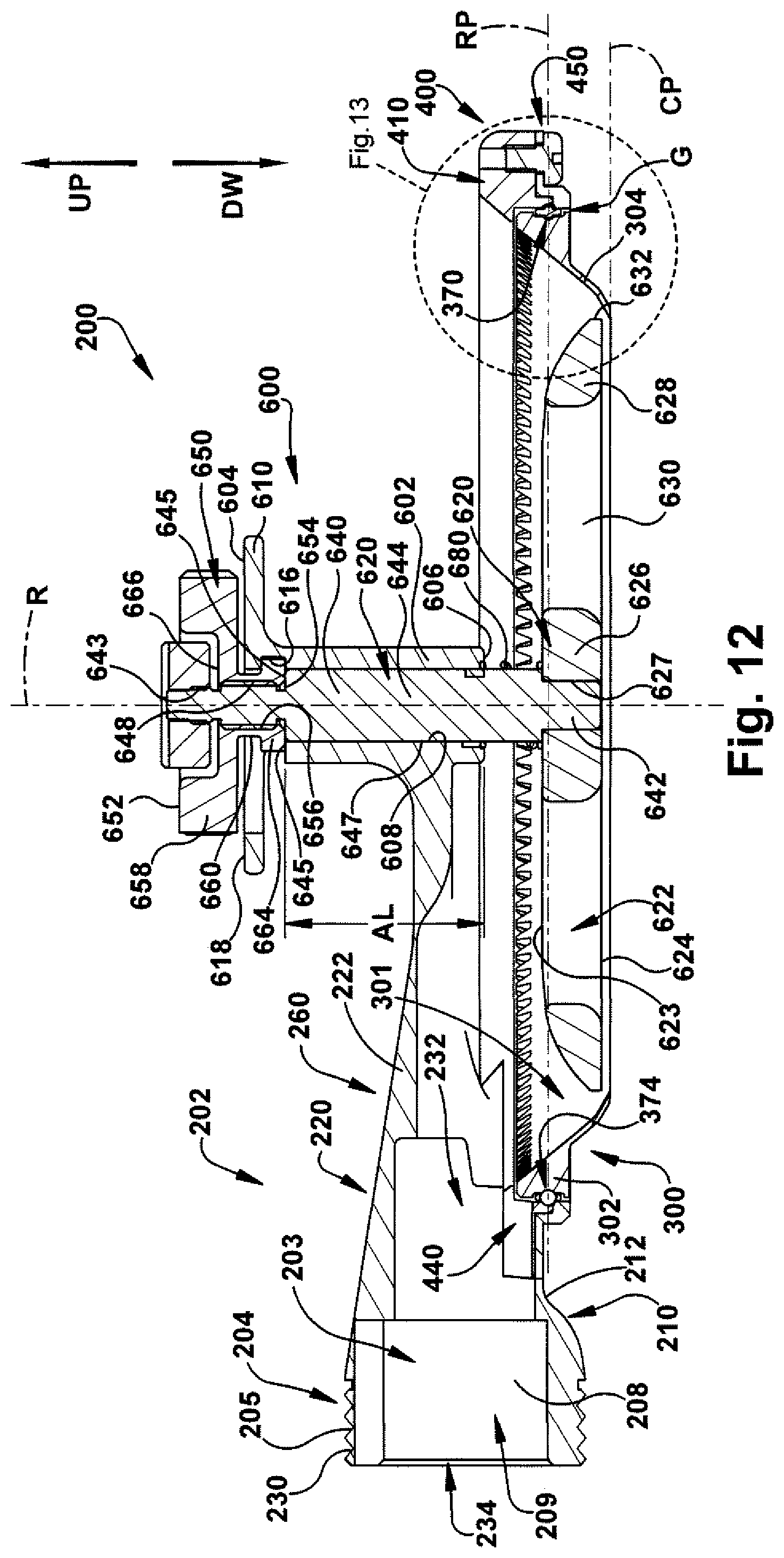 Patent US12318113 Figure 10 – Power operated dermatome with shielded rotary knife blade