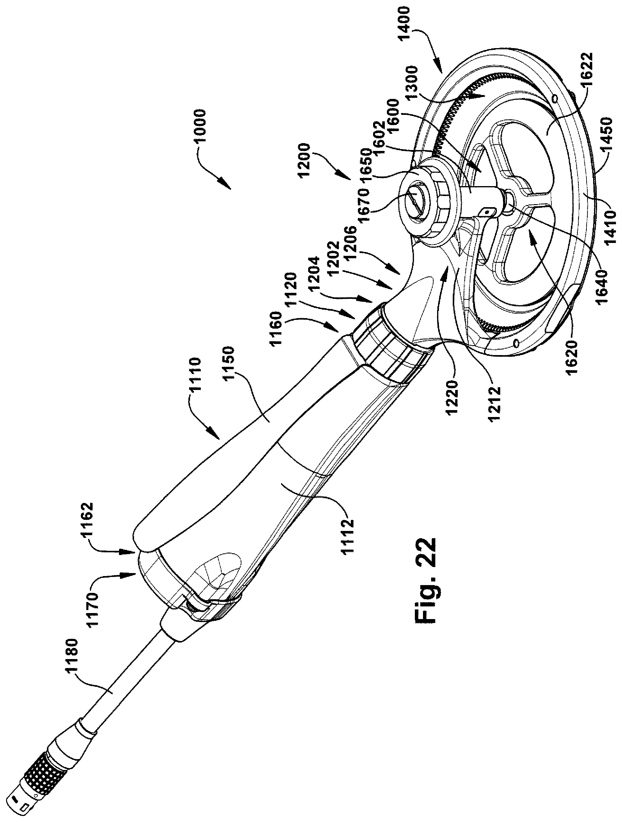 Patent US12318113 Figure 19 – Power operated dermatome with shielded rotary knife blade
