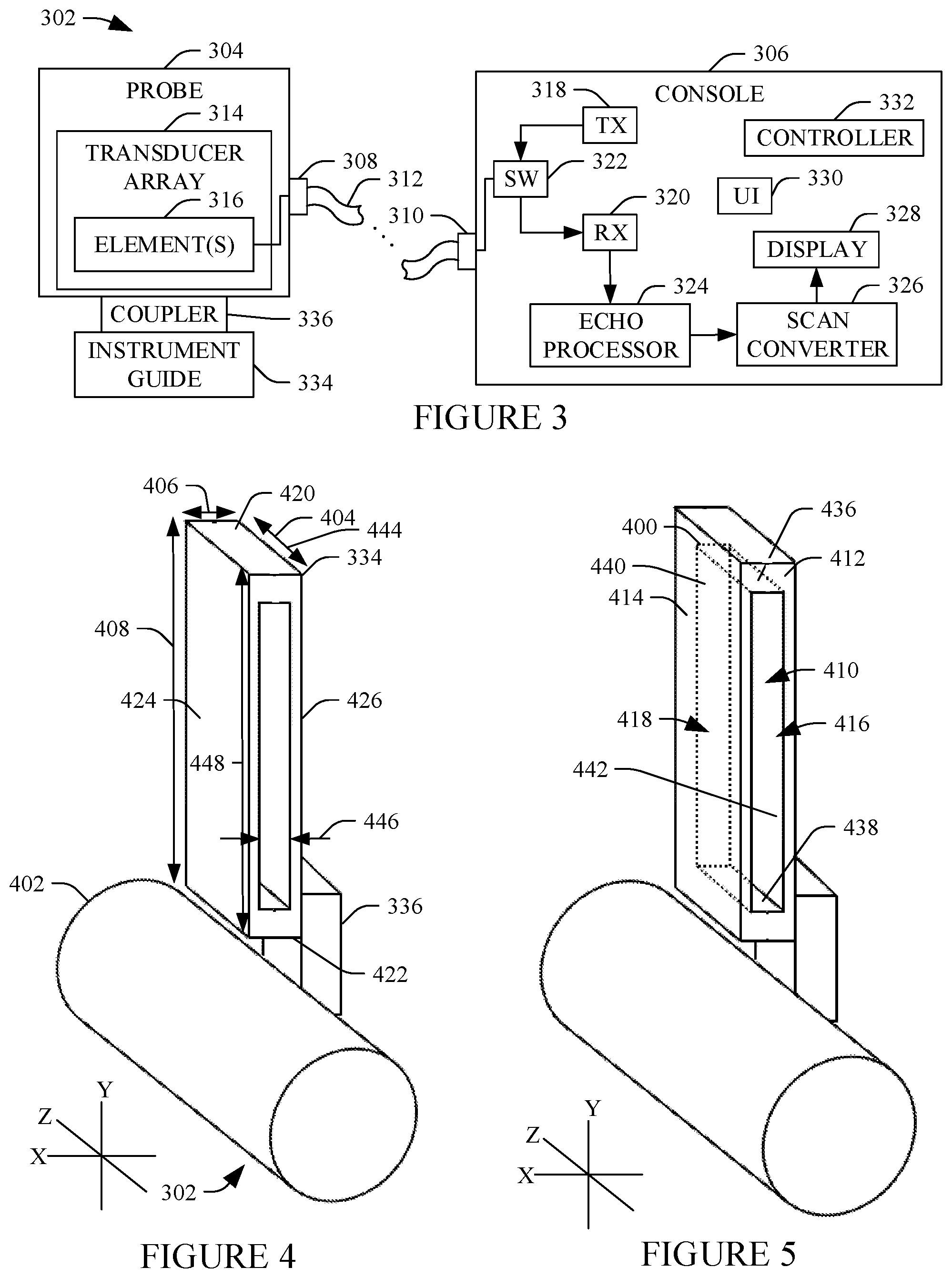 Patent US12318114 Figure 2 – Needle guide for ultrasound-guided freehand biopsy and/or ablation needle insertion