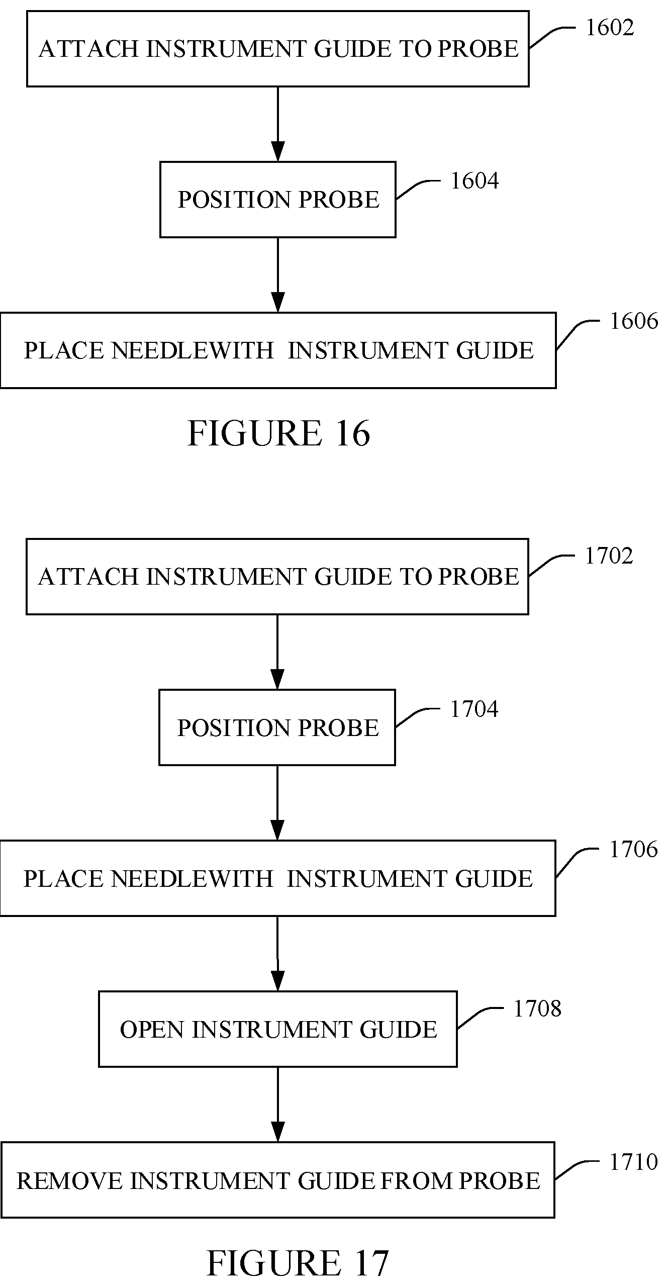 Patent US12318114 Figure 8 – Needle guide for ultrasound-guided freehand biopsy and/or ablation needle insertion