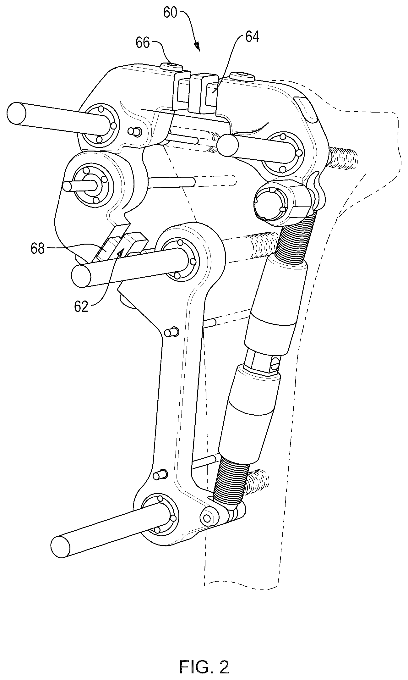 Patent US12318118 Figure 2 – Adjustable external fixator and fixator kit for angle correction of a bone