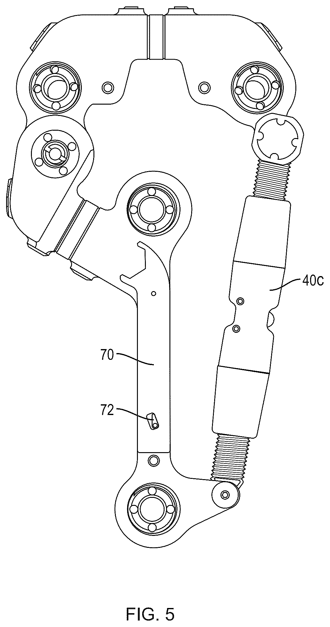 Patent US12318118 Figure 5 – Adjustable external fixator and fixator kit for angle correction of a bone