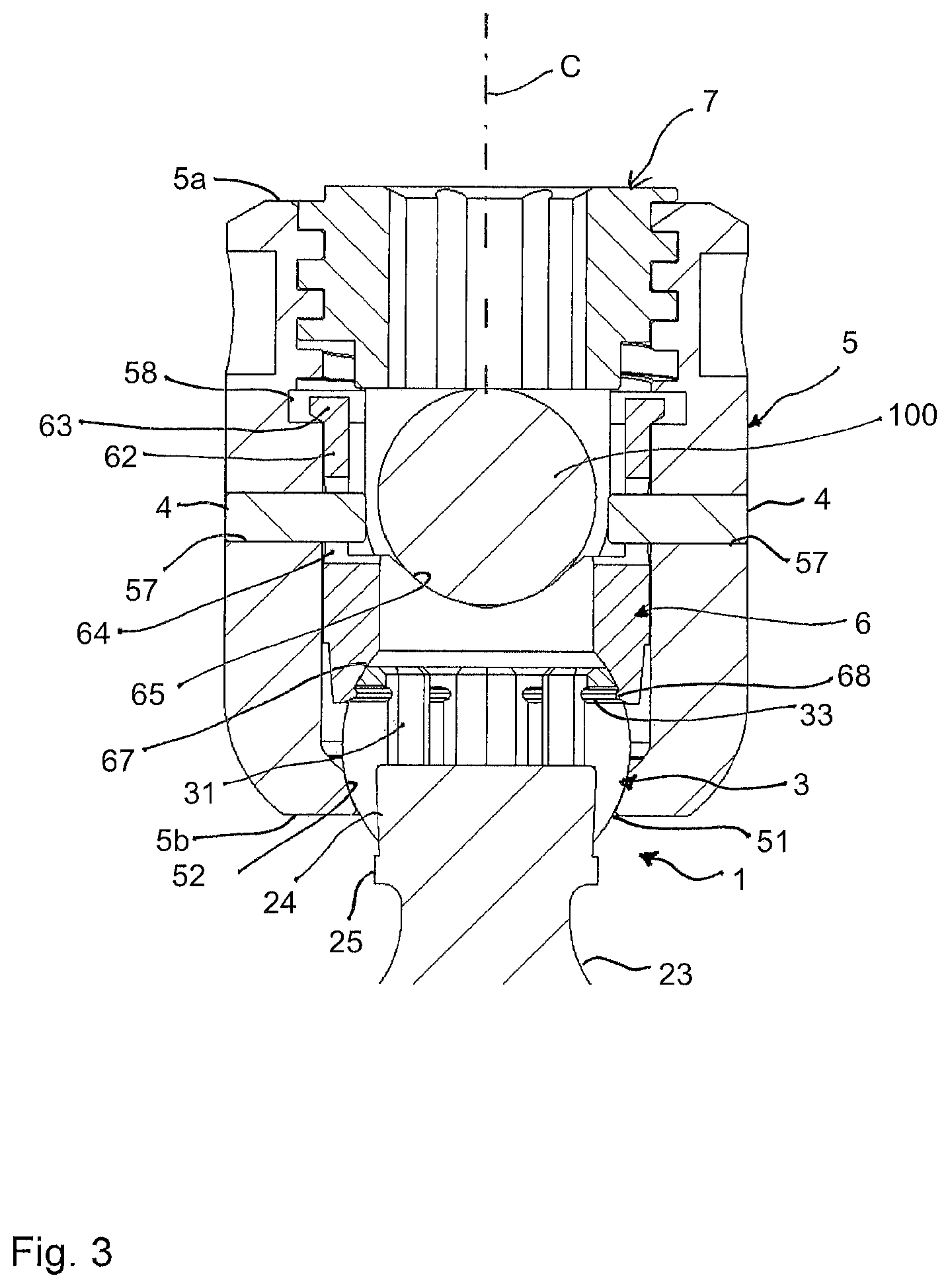 Patent US12318120 Figure 2 – Bone anchoring device