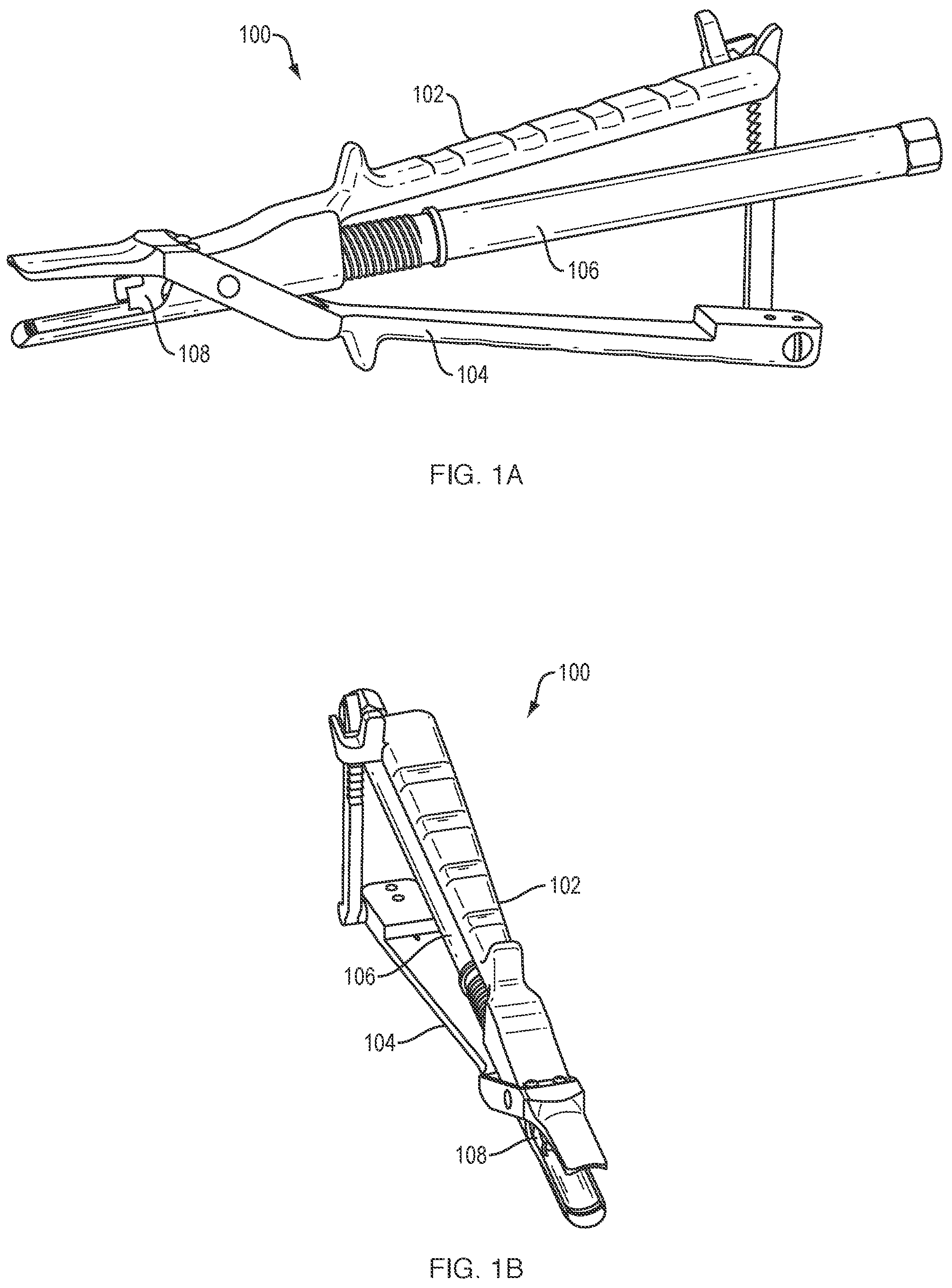 Patent US12318121 Figure 1 – Biplanar forceps reducers and methods of use