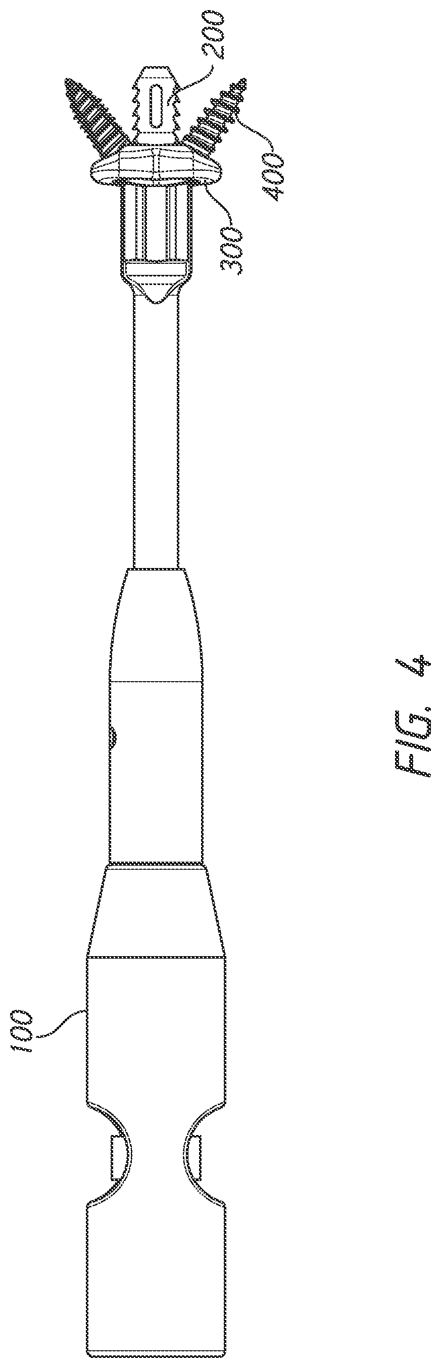 Patent US12318123 Figure 4 – Cervical plate and inserter