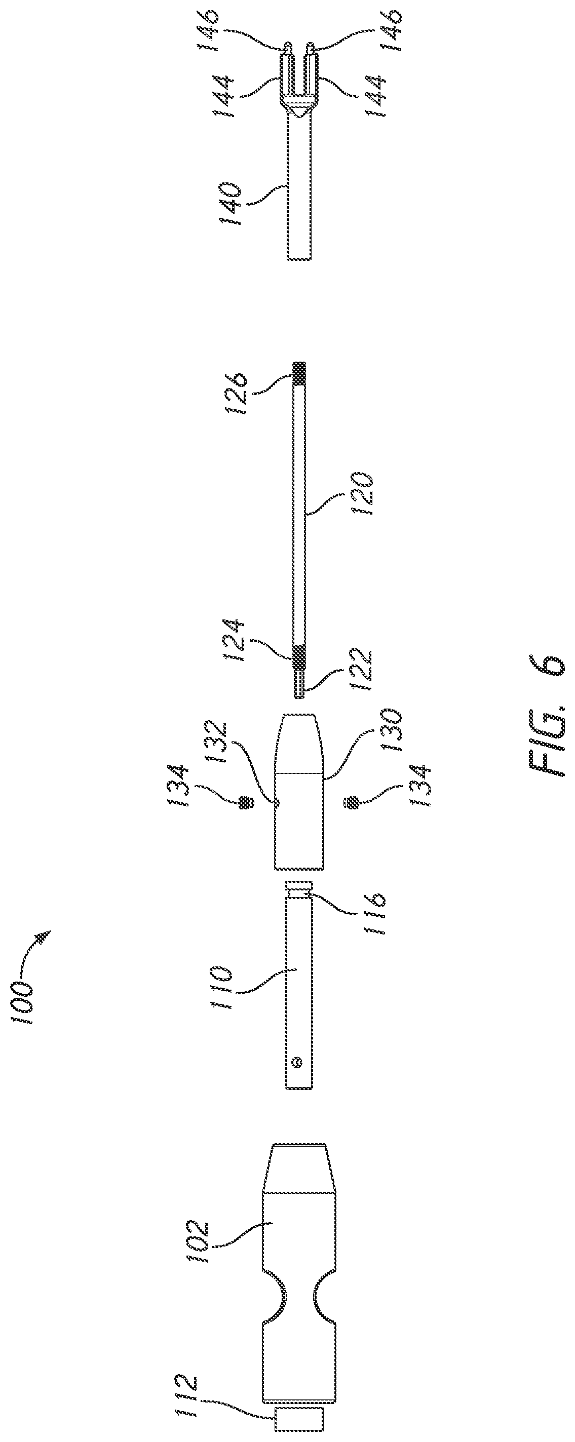 Patent US12318123 Figure 6 – Cervical plate and inserter