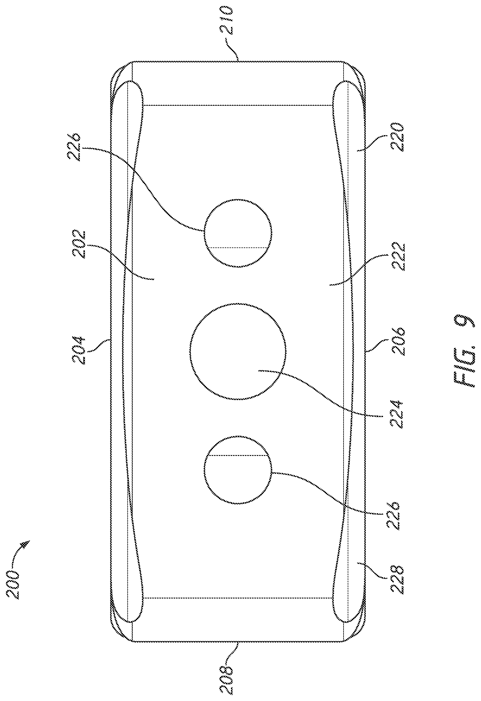 Patent US12318123 Figure 9 – Cervical plate and inserter