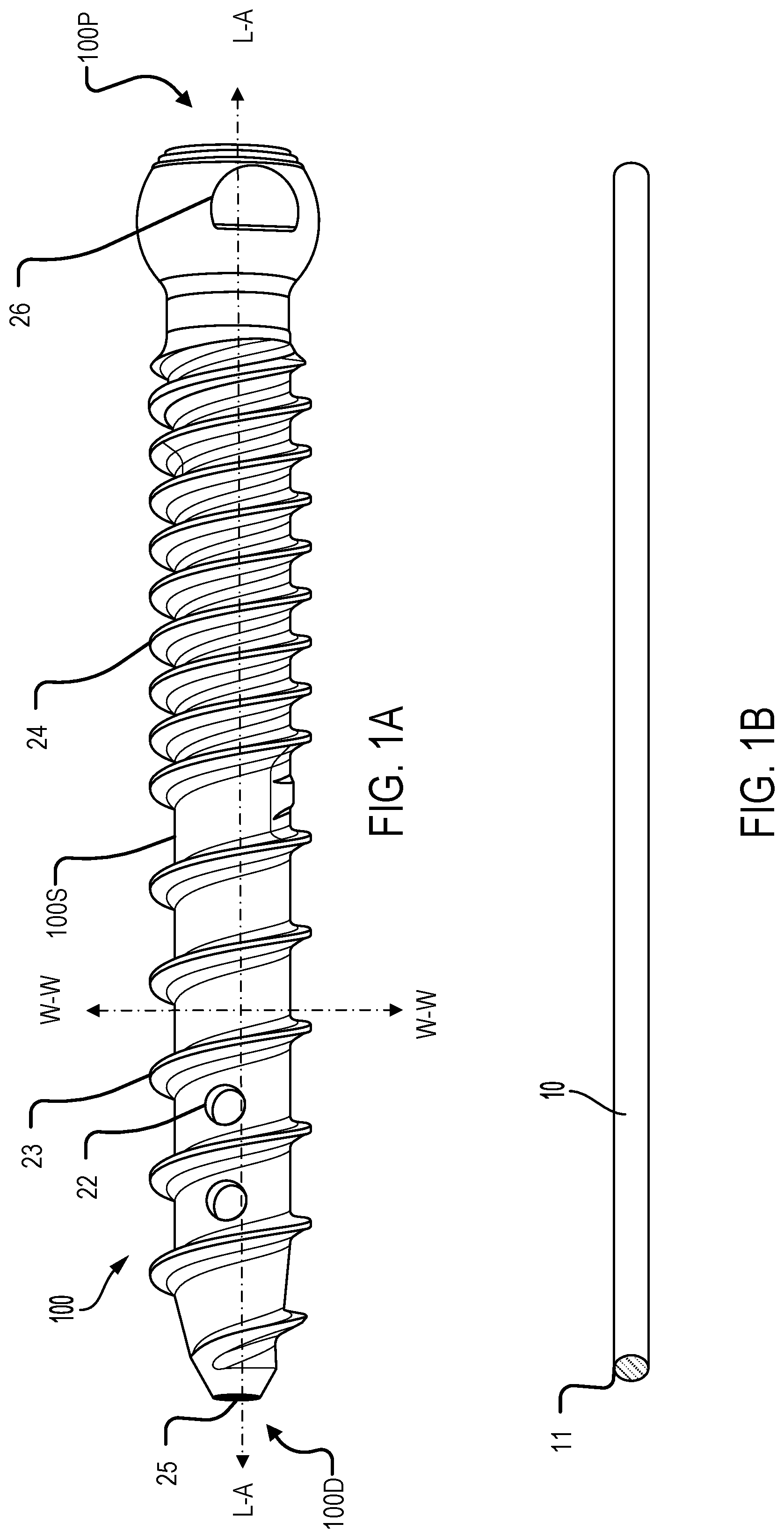Patent US12318124 Figure 1 – Continuous fiber bone screw and method of manufacture