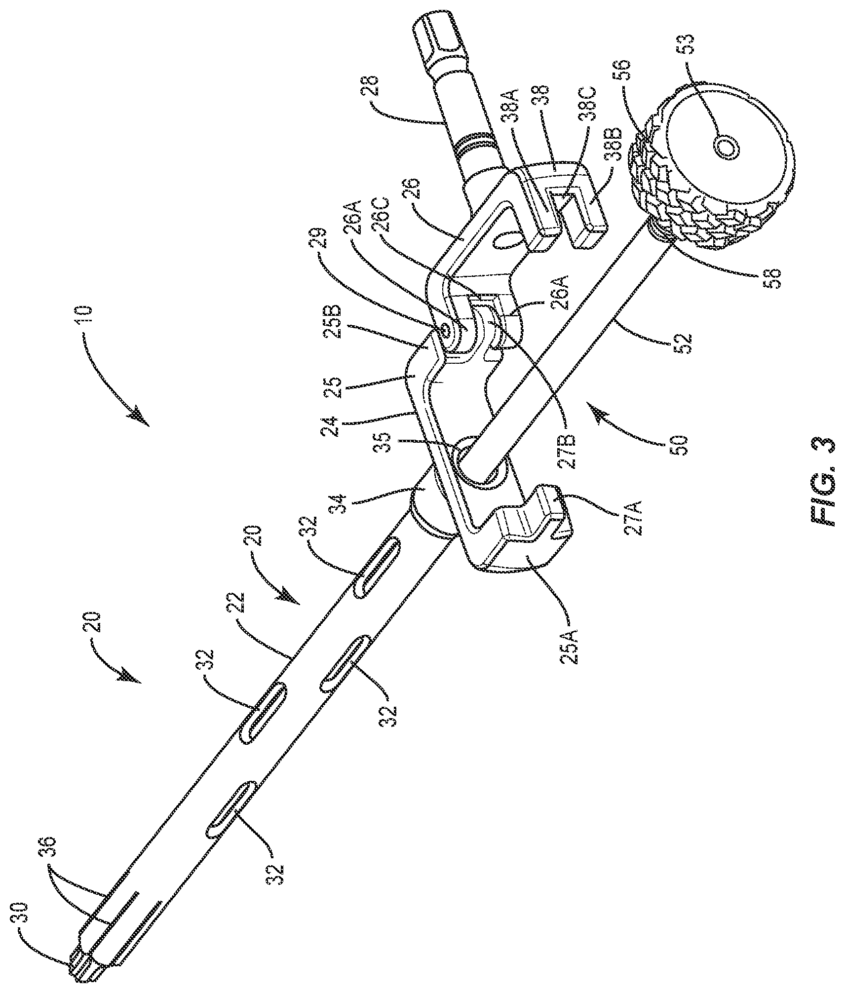 Patent US12318125 Figure 3 – Variable head driver for use with surgical implants