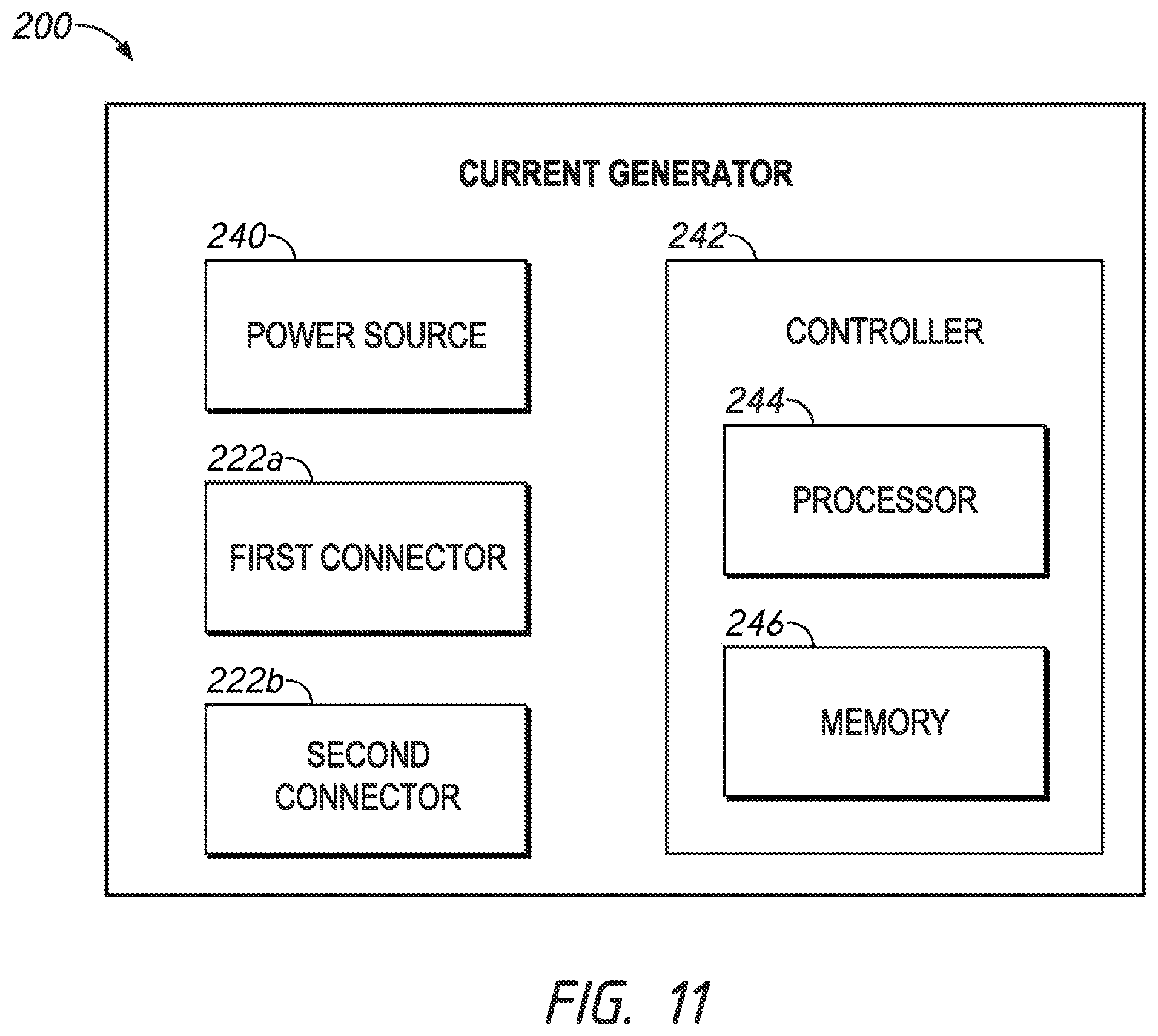 Patent US12318126 Figure 12 – Current generator for a medical treatment system