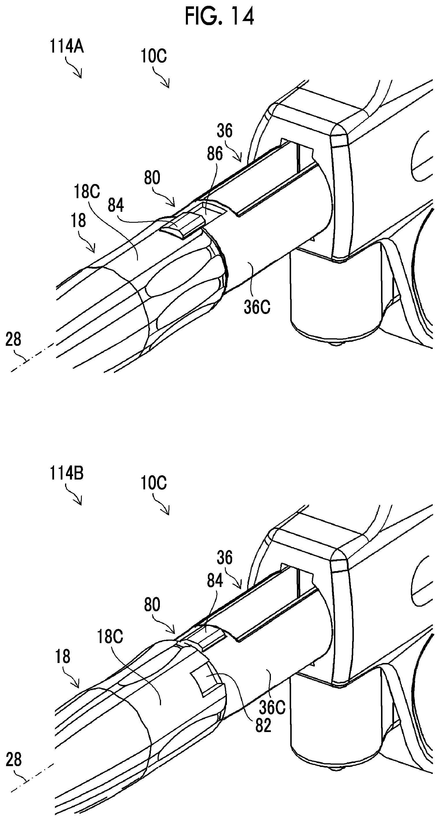 Patent US12318127 Figure 13 – Endoscope treatment tool