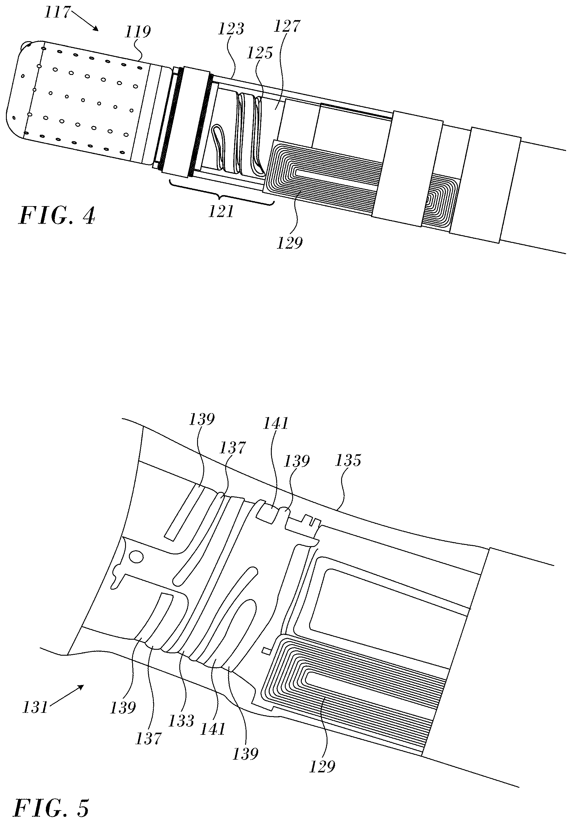 Patent US12318131 Figure 4 – Reduced size force sensor