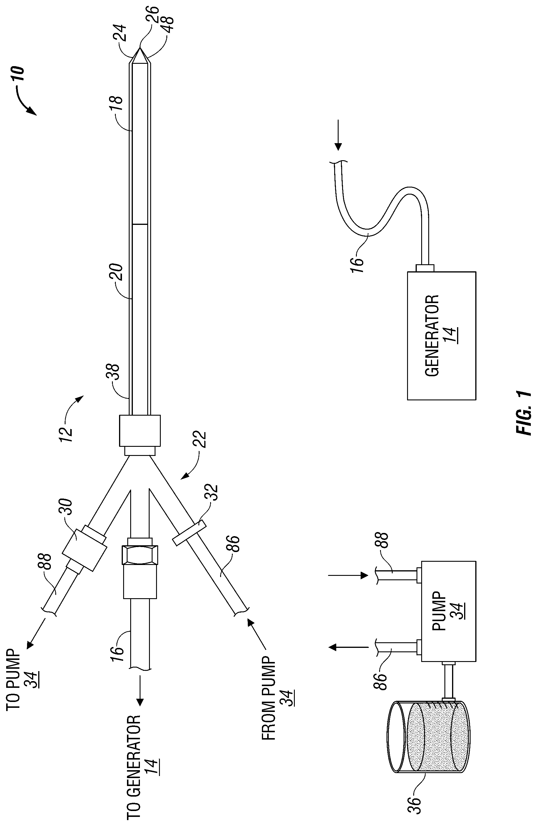 Patent US12318133 — Choked microwave antenna — Figure 1