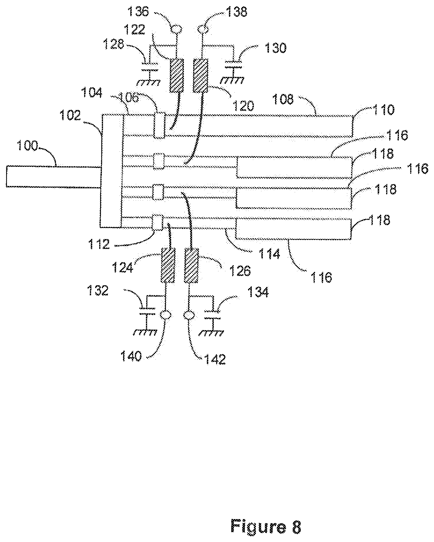 Patent US12318134 Figure 8 – Microwave coagulation applicator and system